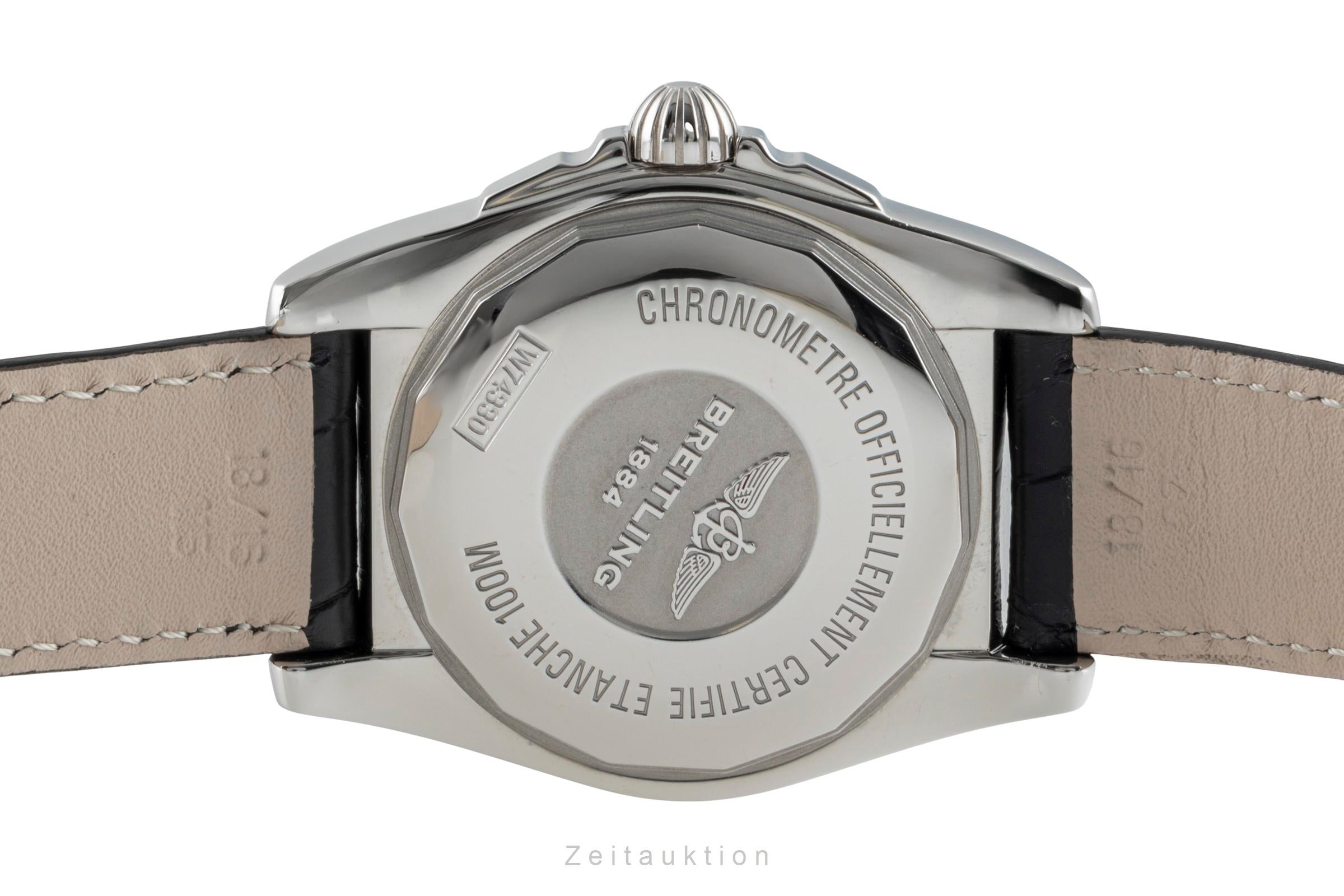 Breitling Galactic acero cuarzo reloj para caballeros W7433012/BE08	  [2505546]