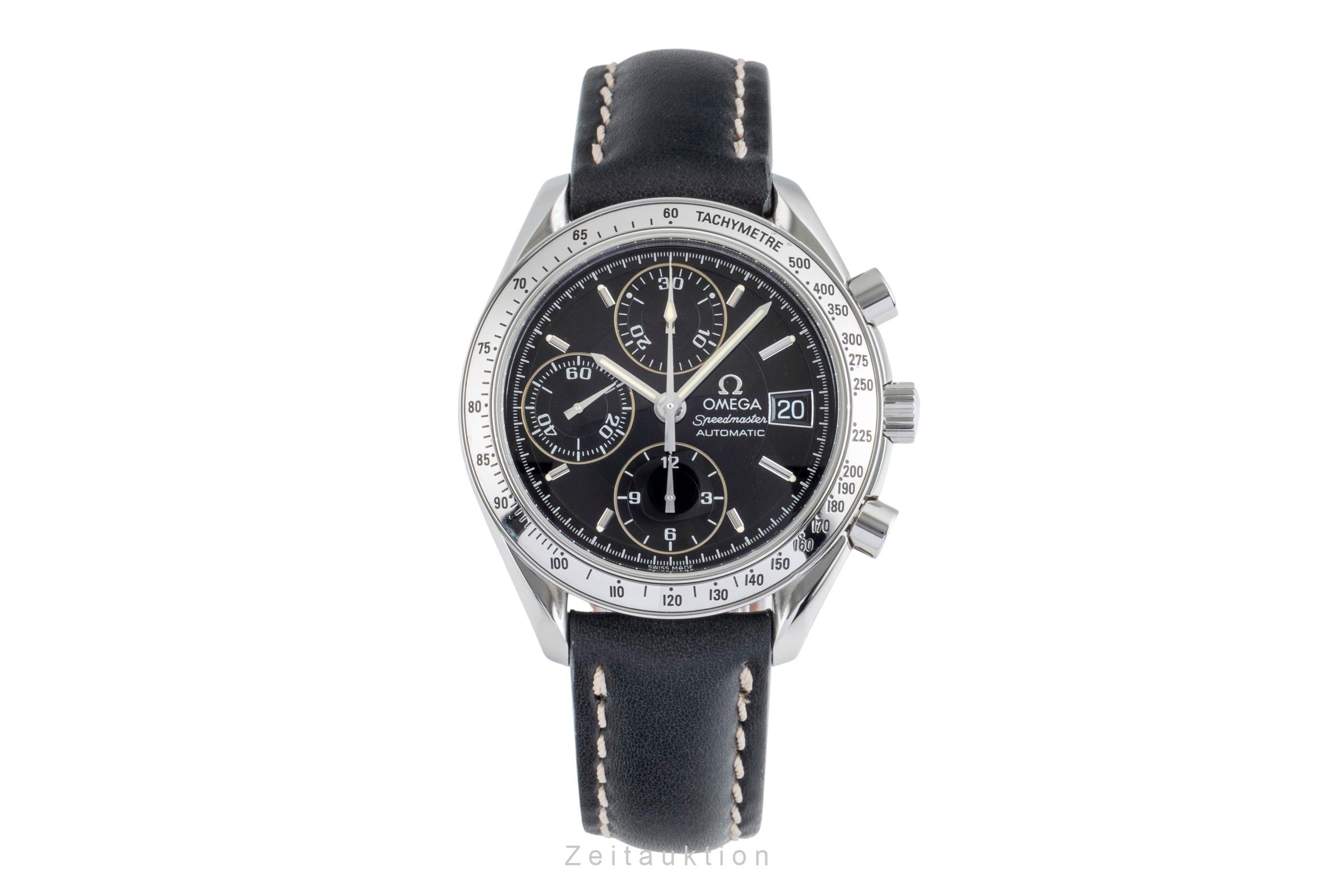 Omega Speedmaster Date chronograph steel automatic Kal. 1152 Ref