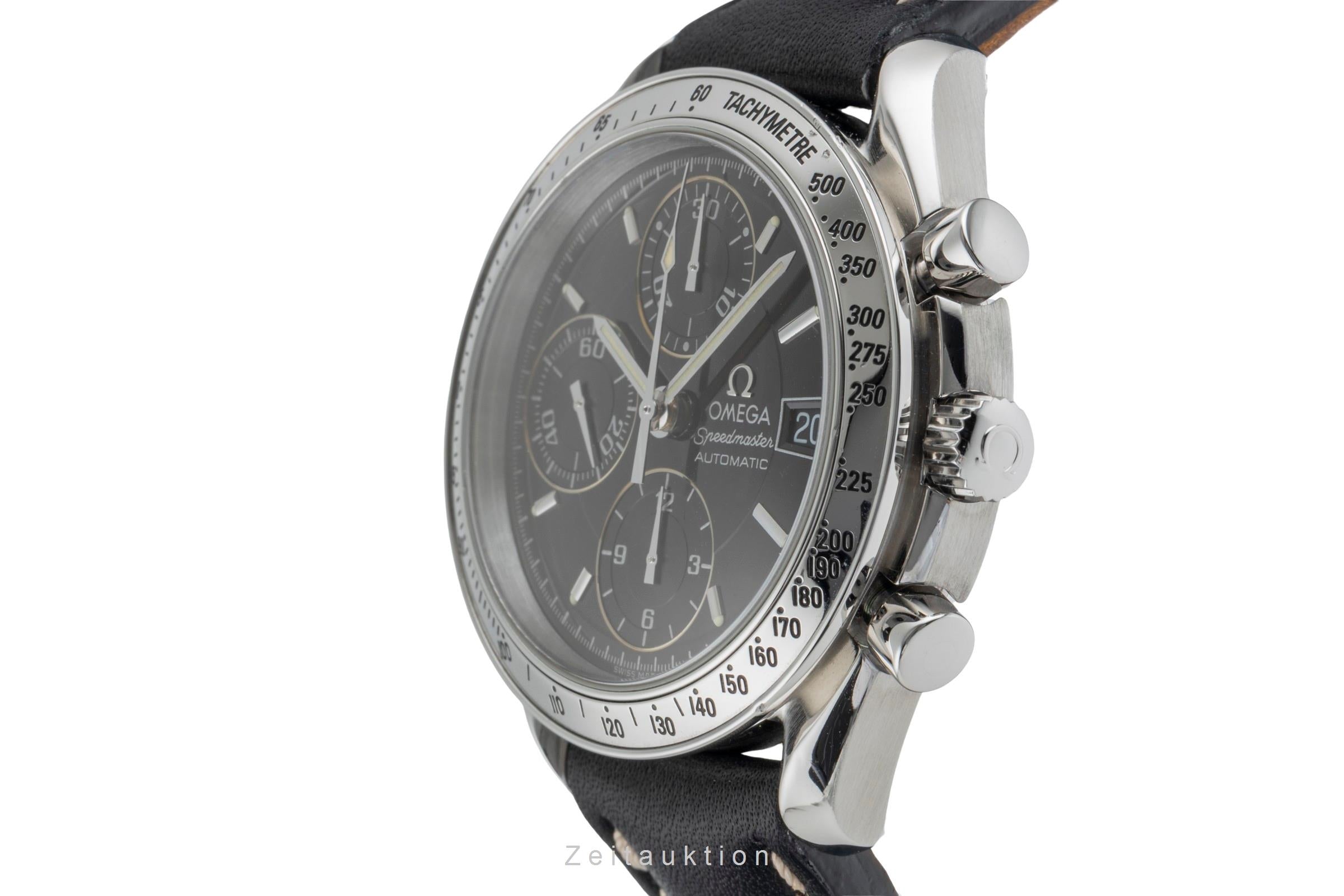 Omega Speedmaster Date chronograph steel automatic Kal. 1152 Ref