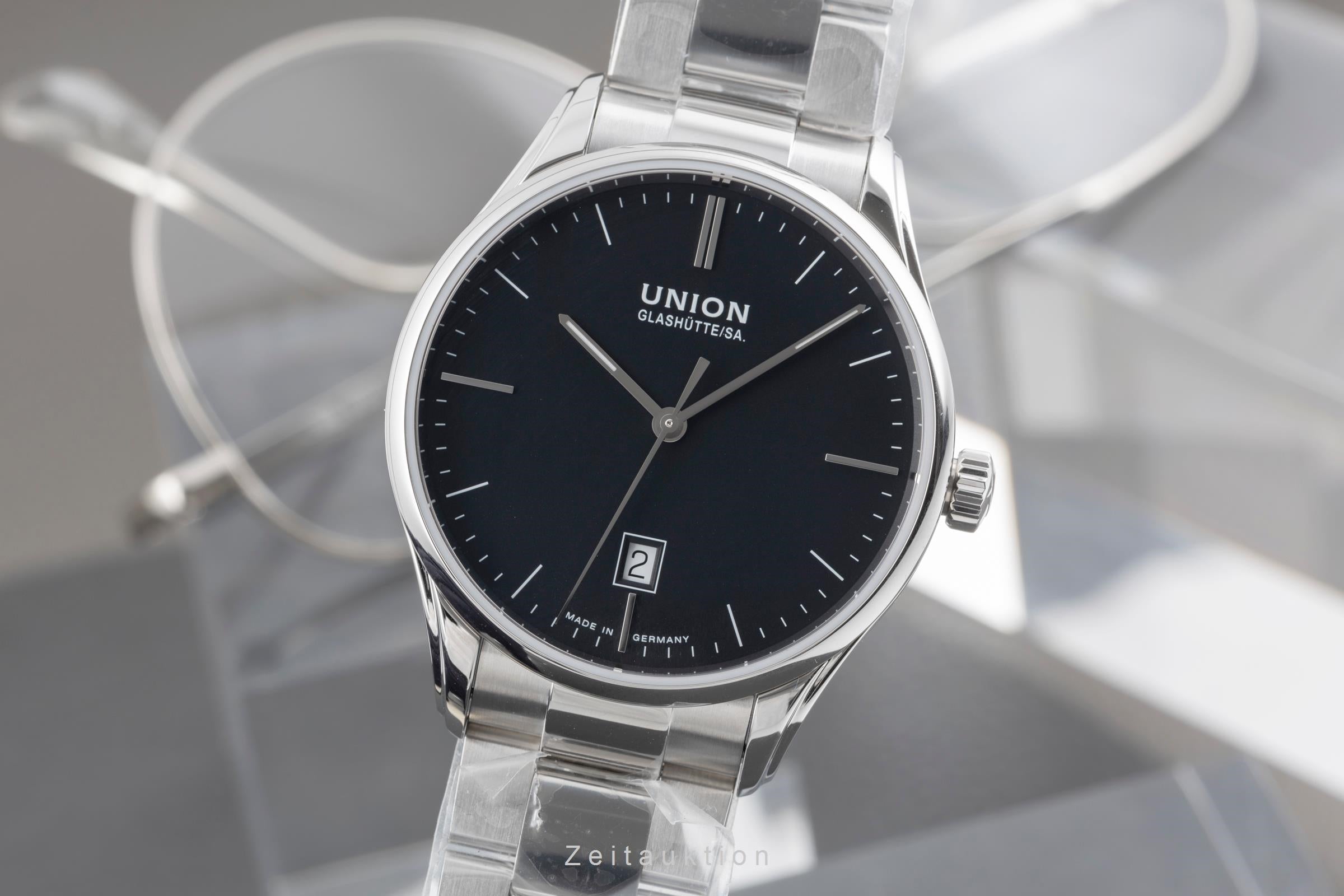 Union Glashütte Viro acciaio automatismo orologio da uomo D011.407.11.051.00  [2505552]
