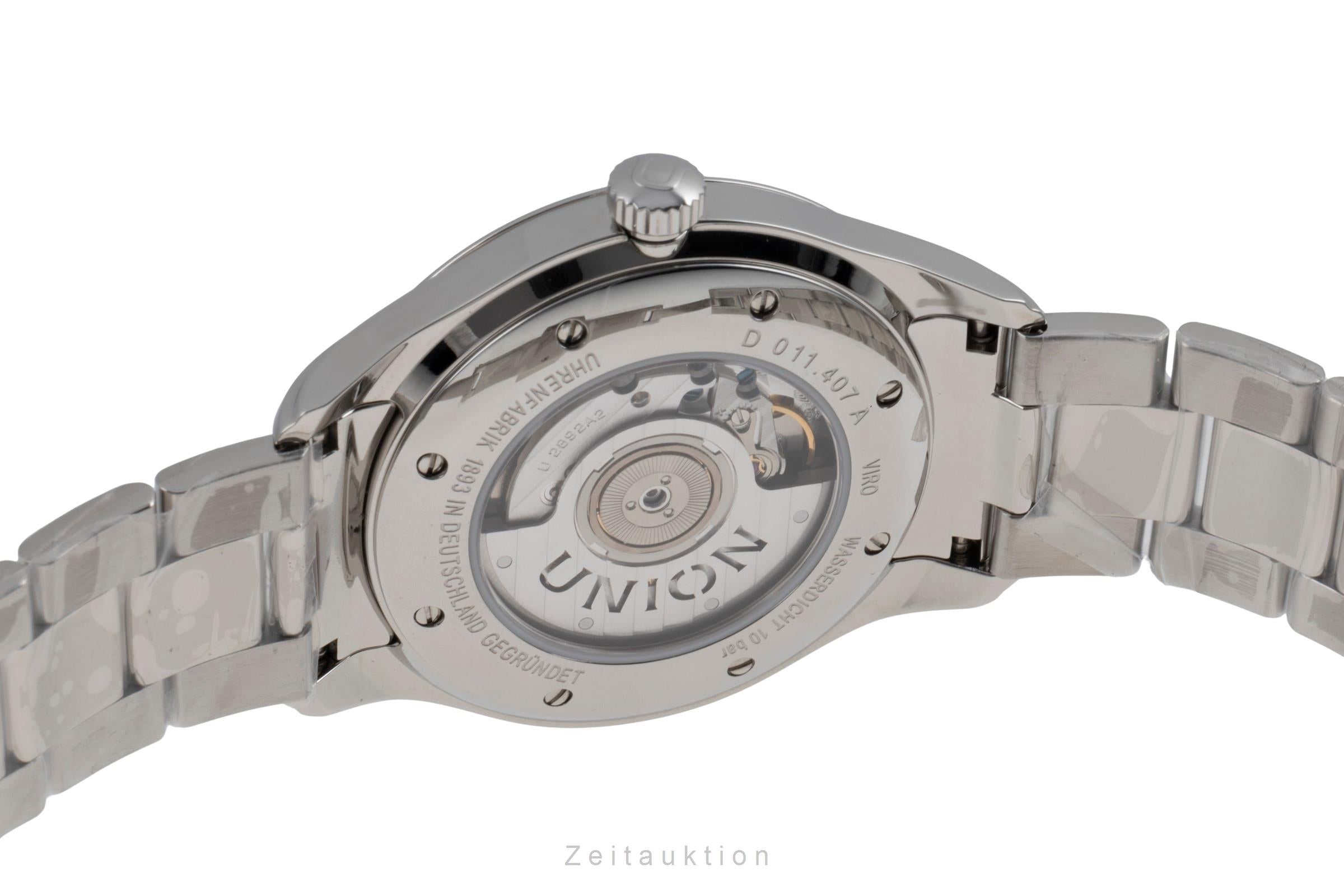 Union Glashütte Viro acciaio automatismo orologio da uomo D011.407.11.051.00  [2505552]