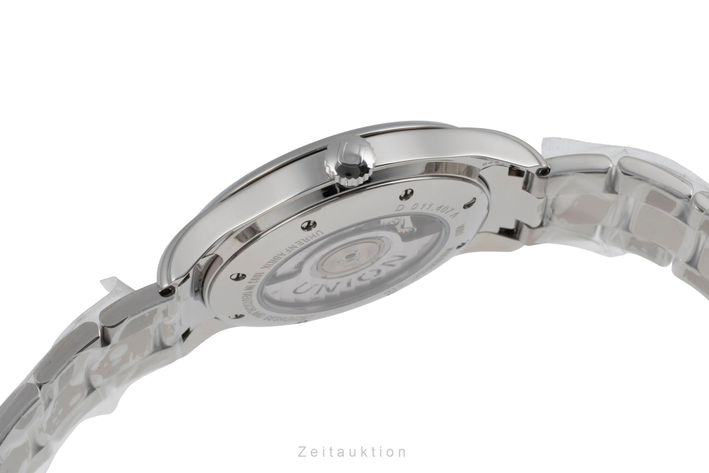 Union Glashütte Viro acciaio automatismo orologio da uomo D011.407.11.051.00  [2505552]