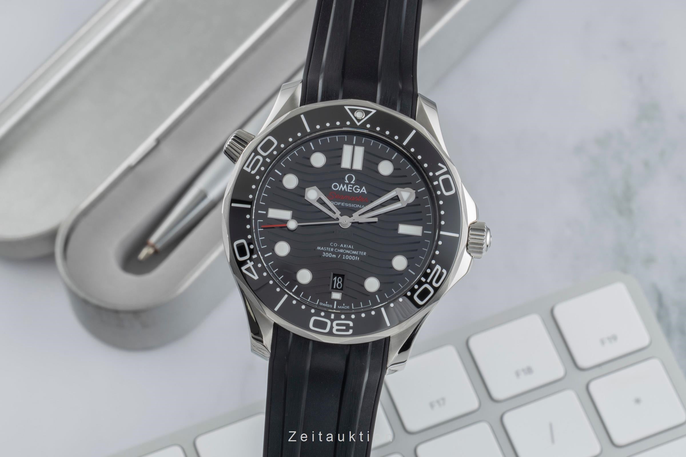 Omega Seamaster steel automatic men's watch 210.32.42.20.01.001 LP: 6100EUR  [2505554]