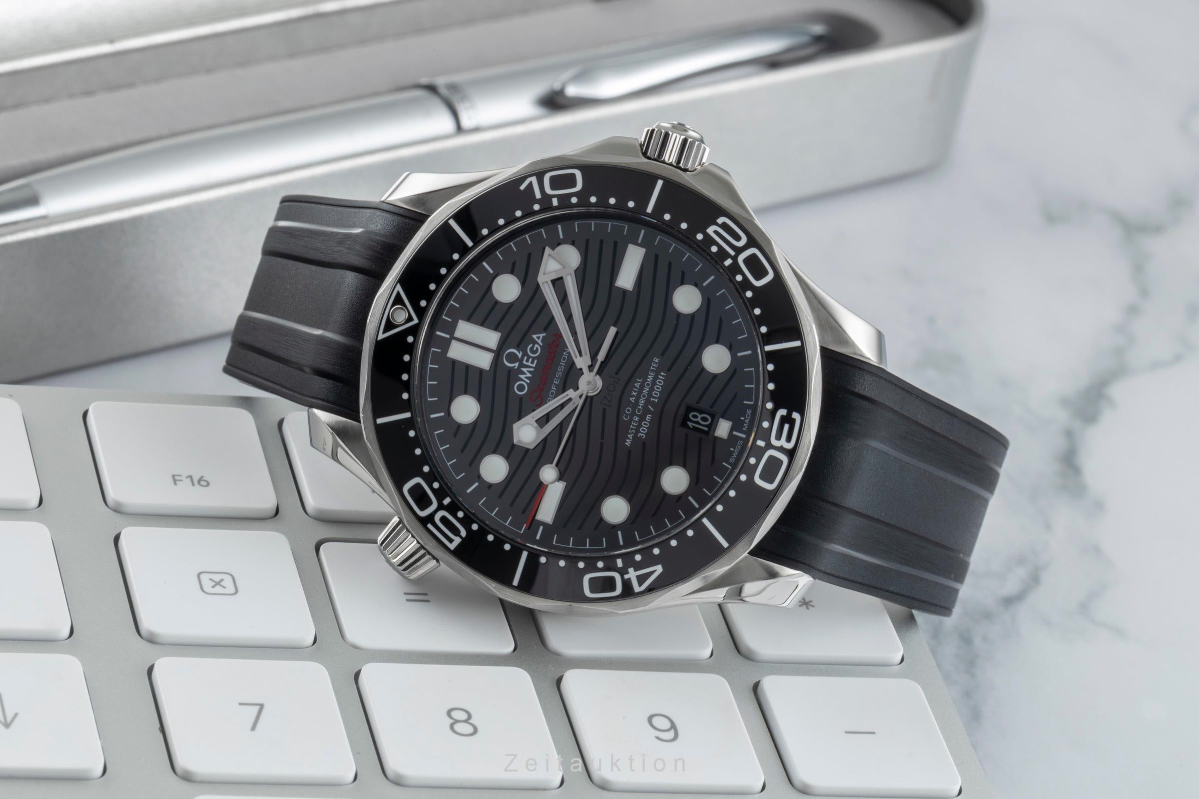 Omega Seamaster steel automatic men's watch 210.32.42.20.01.001 LP: 6100EUR  [2505554]