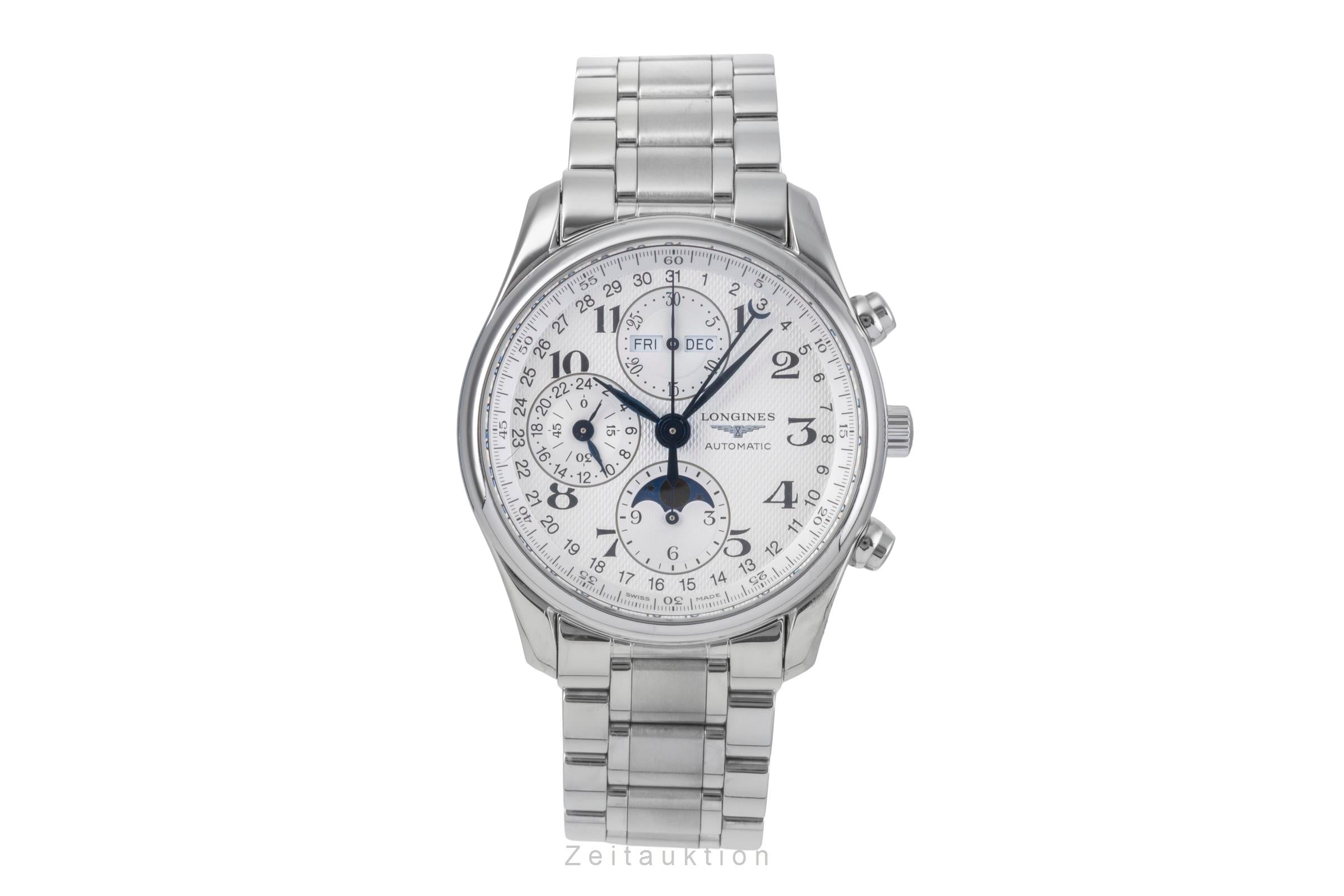 Longines Master Collection chronographe acier automatique montre pour hommes L2.673.4.78.6  [2505555]