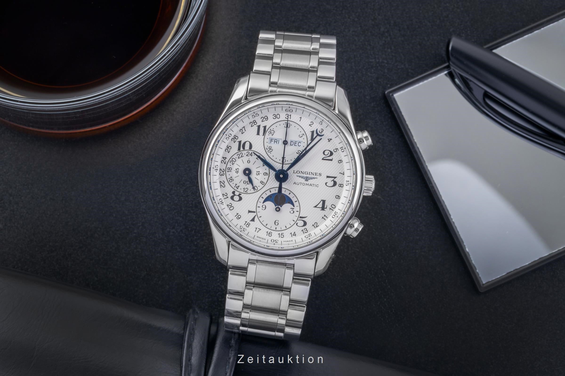 Longines Master Collection chronograph steel automatic Kal. L678.2