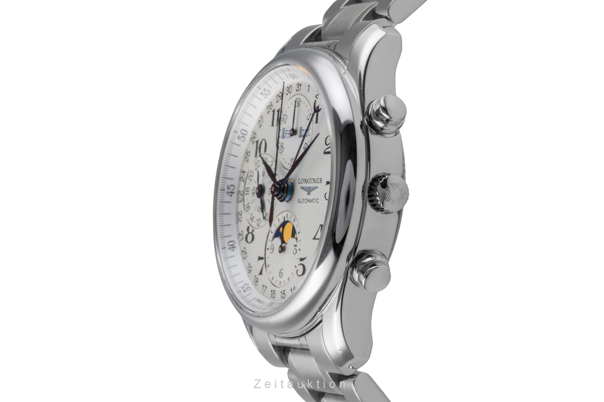 Longines Master Collection chronographe acier automatique montre pour hommes L2.673.4.78.6  [2505555]