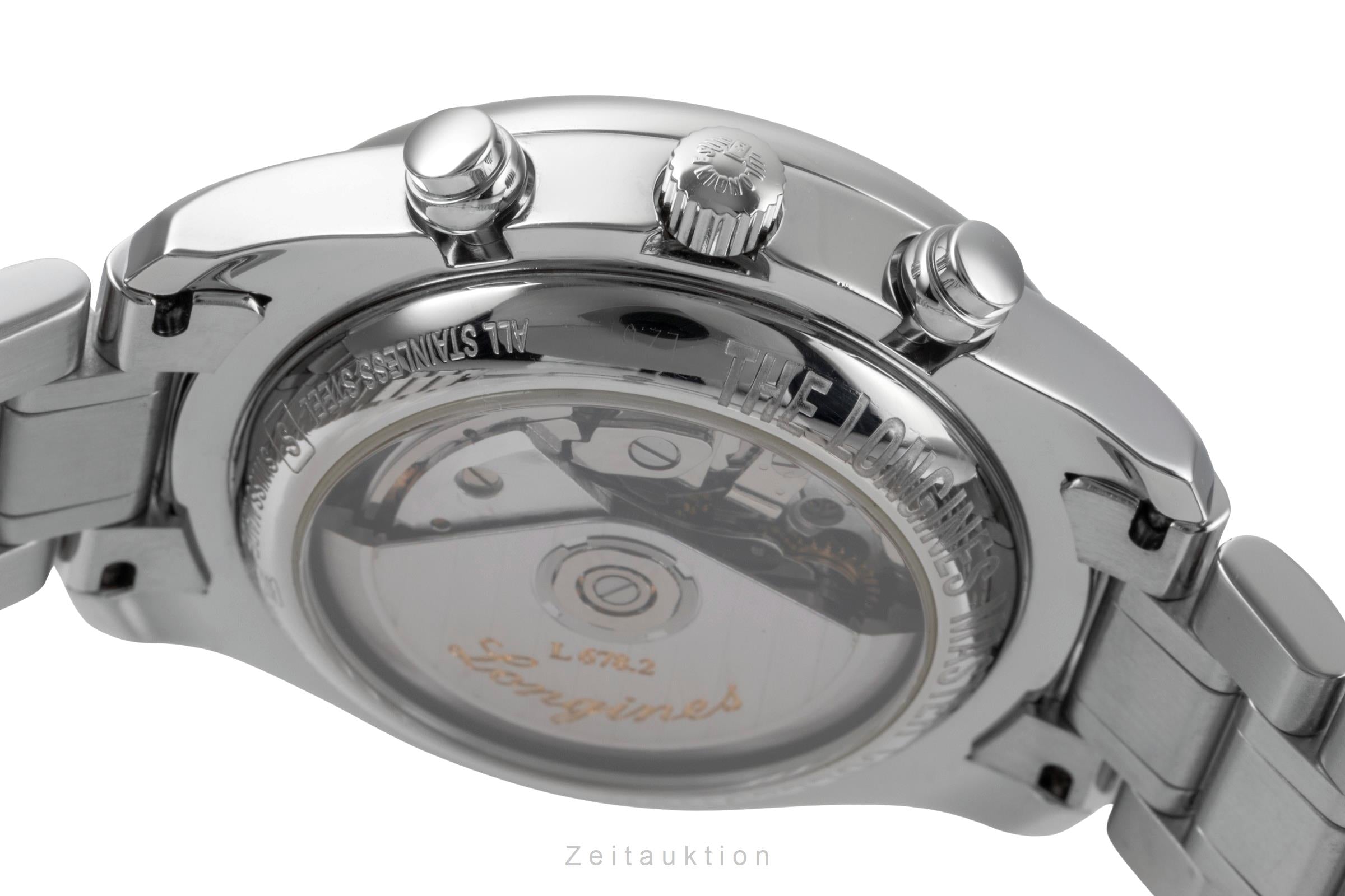 Longines Master Collection chronographe acier automatique montre pour hommes L2.673.4.78.6  [2505555]