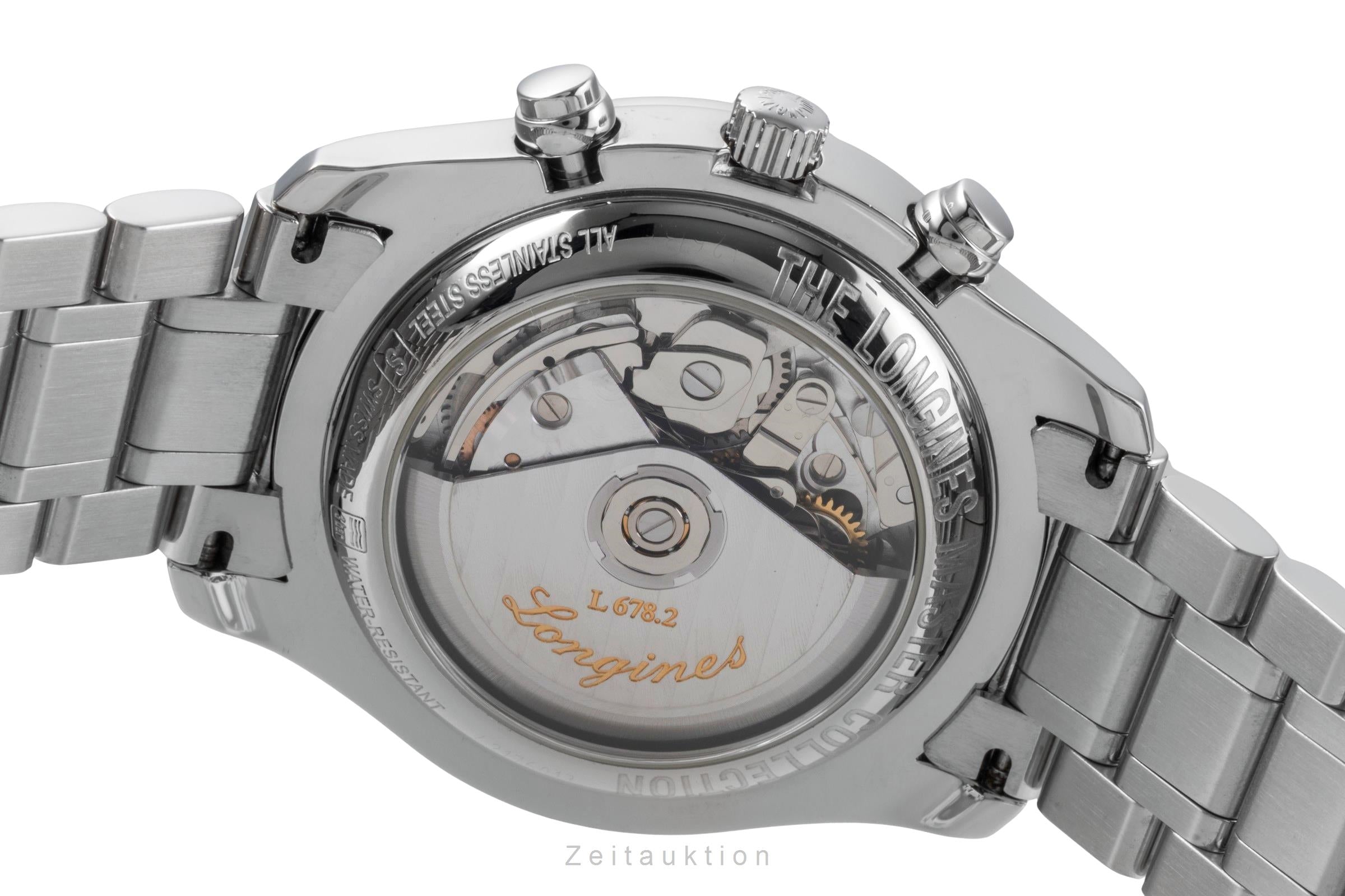 Longines Master Collection chronographe acier automatique montre pour hommes L2.673.4.78.6  [2505555]