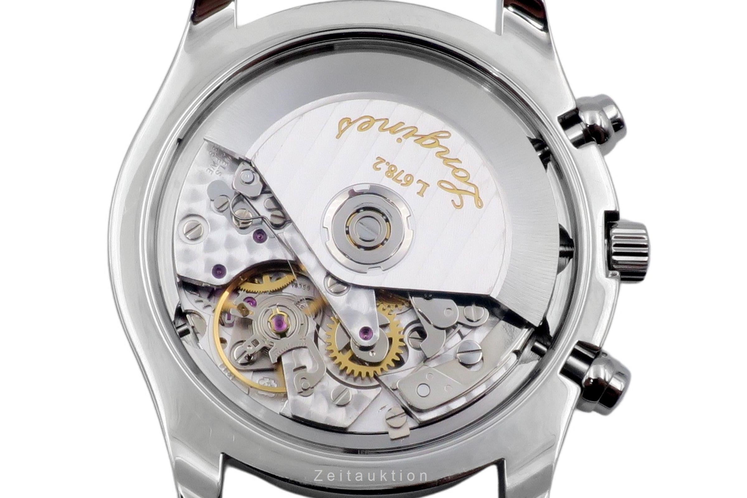 Longines Master Collection chronographe acier automatique montre pour hommes L2.673.4.78.6  [2505555]