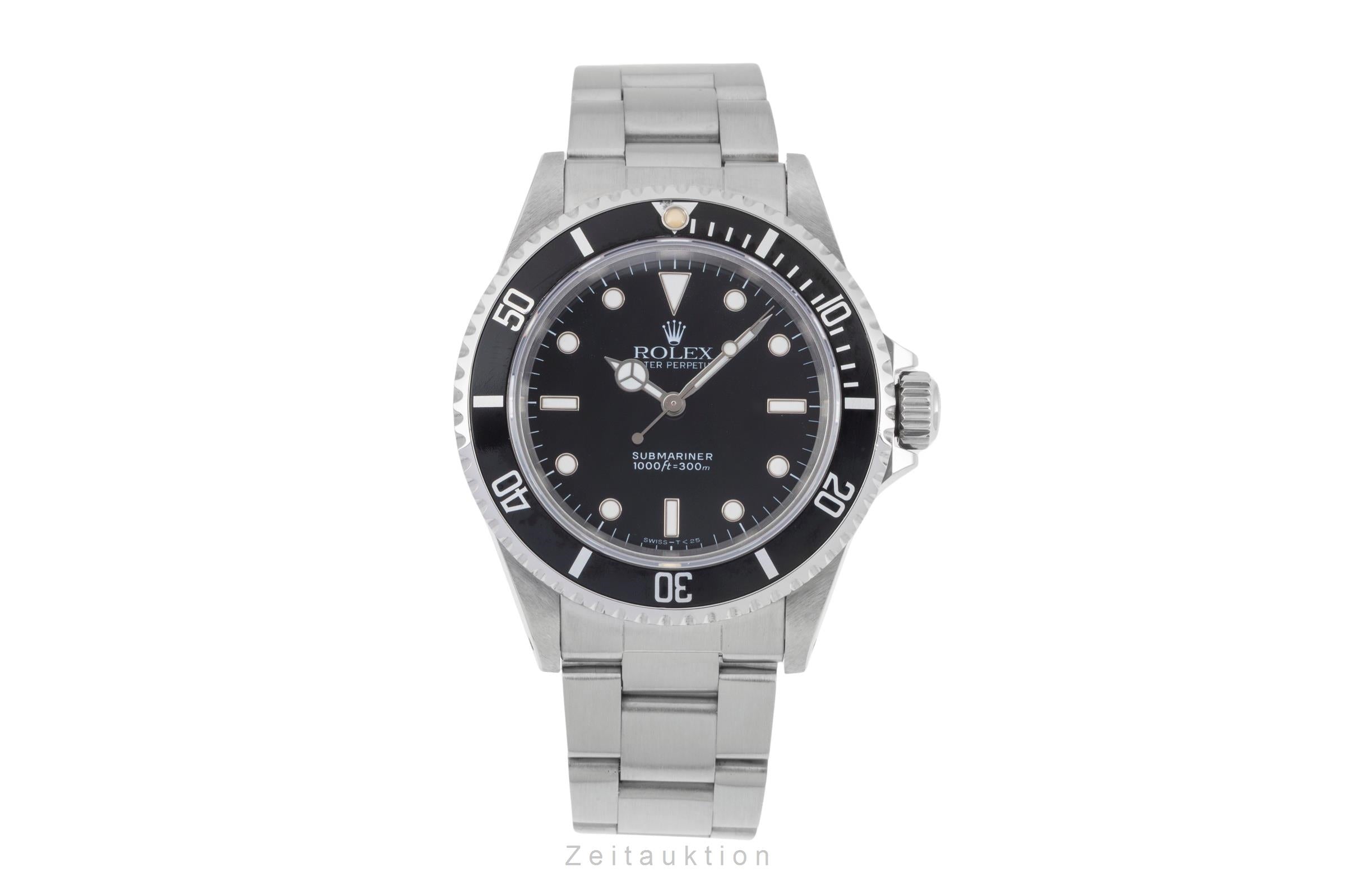 Rolex Submariner acier automatique montre pour hommes 14060  [2505557]