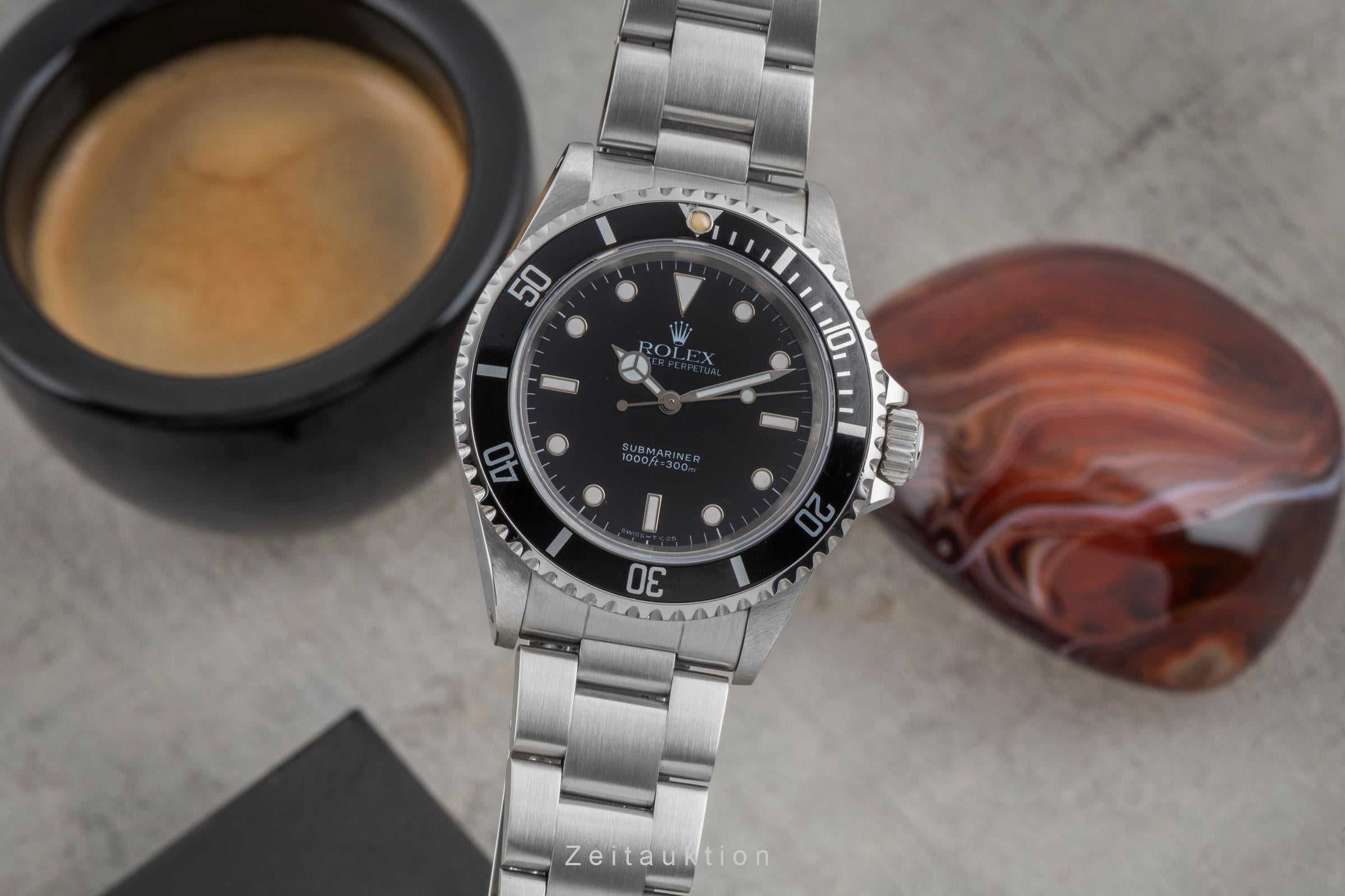 Rolex Submariner acier automatique montre pour hommes 14060  [2505557]