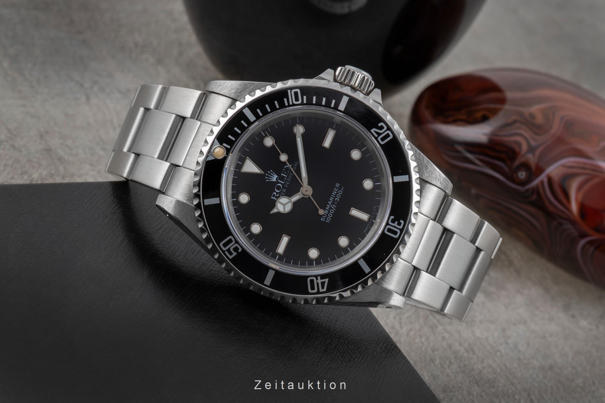 Rolex Submariner acier automatique montre pour hommes 14060  [2505557]