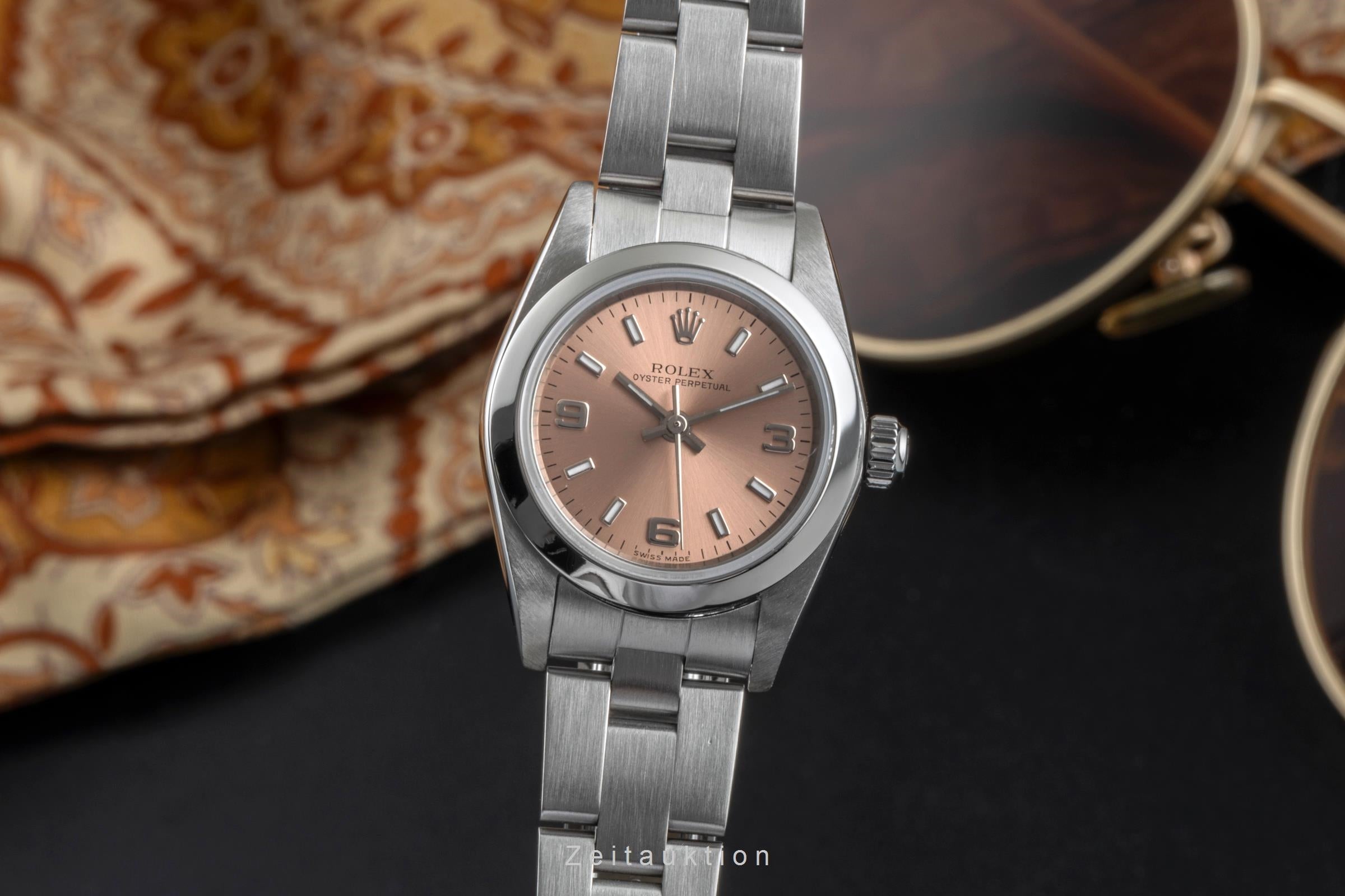 Rolex Oyster Perpetual acero automático reloj para damas  76080  [2505558]