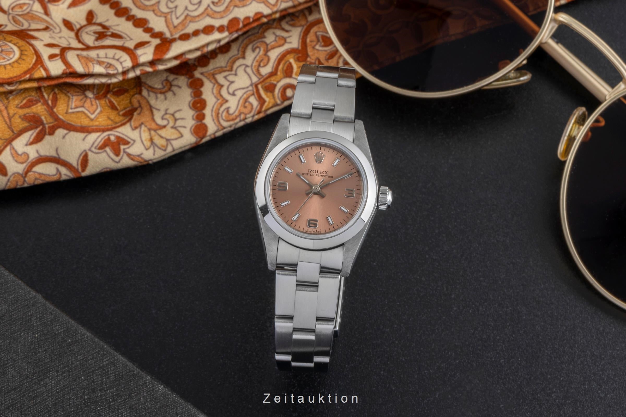 Rolex Oyster Perpetual acero automático reloj para damas  76080  [2505558]