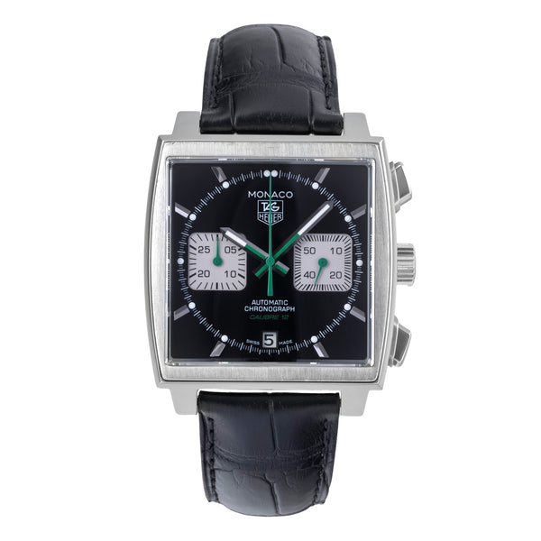 Tag Heuer Monaco chronographe acier automatique montre pour hommes CAW2117  [2505559]