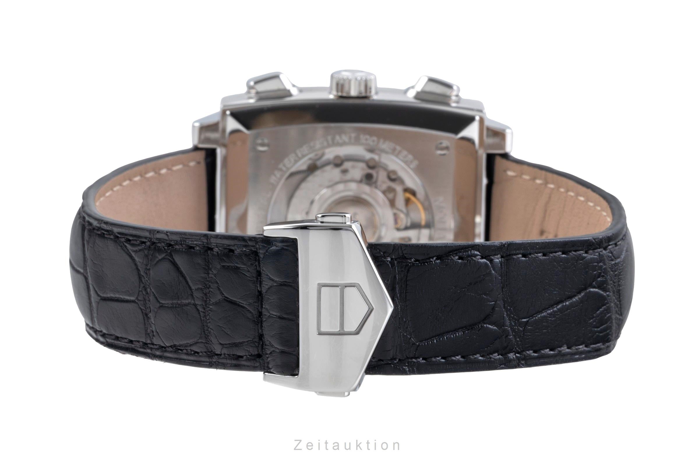 Tag Heuer Monaco chronographe acier automatique montre pour hommes CAW2117  [2505559]