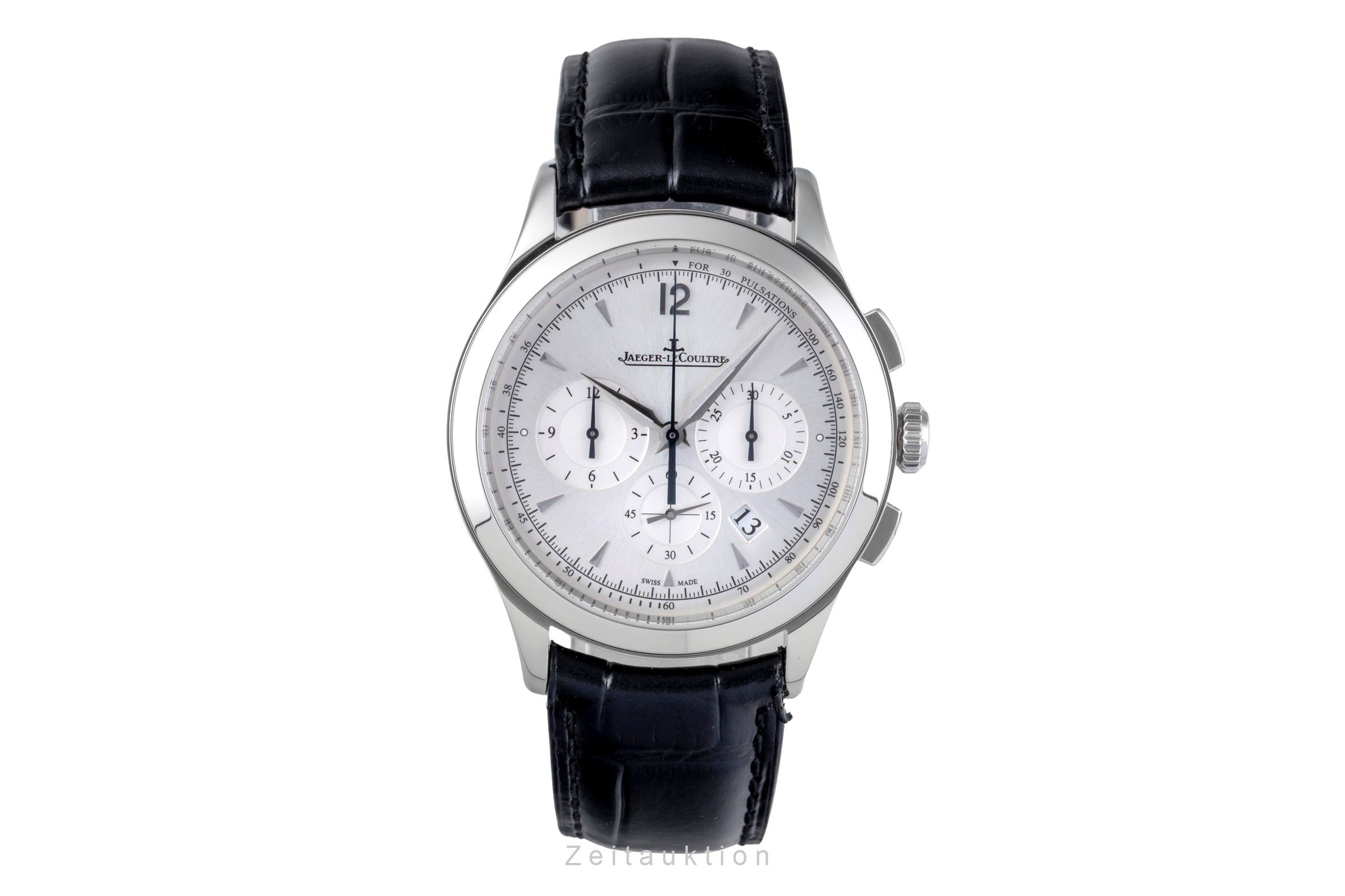 Jaeger LeCoultre Master Chronograph chronographe acier automatique montre pour hommes Q1538420  174.8.C1  [2505560]