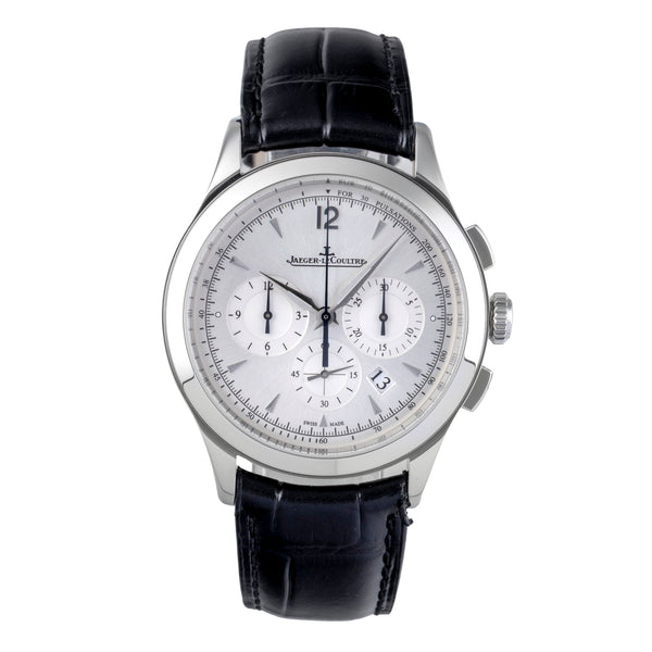Jaeger LeCoultre Master Chronograph chronographe acier automatique montre pour hommes Q1538420  174.8.C1  [2505560]