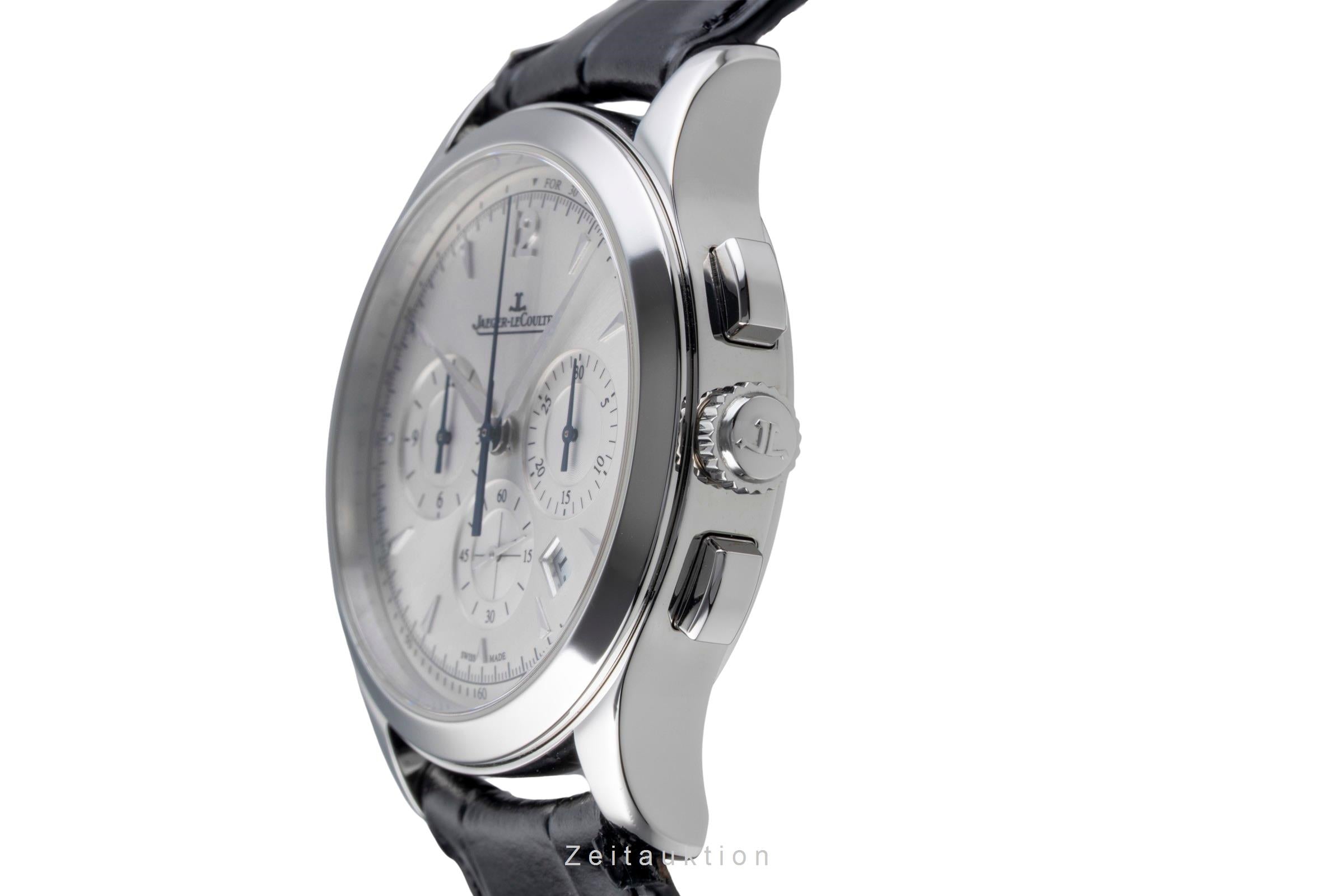 Jaeger LeCoultre Master Chronograph chronographe acier automatique montre pour hommes Q1538420  174.8.C1  [2505560]