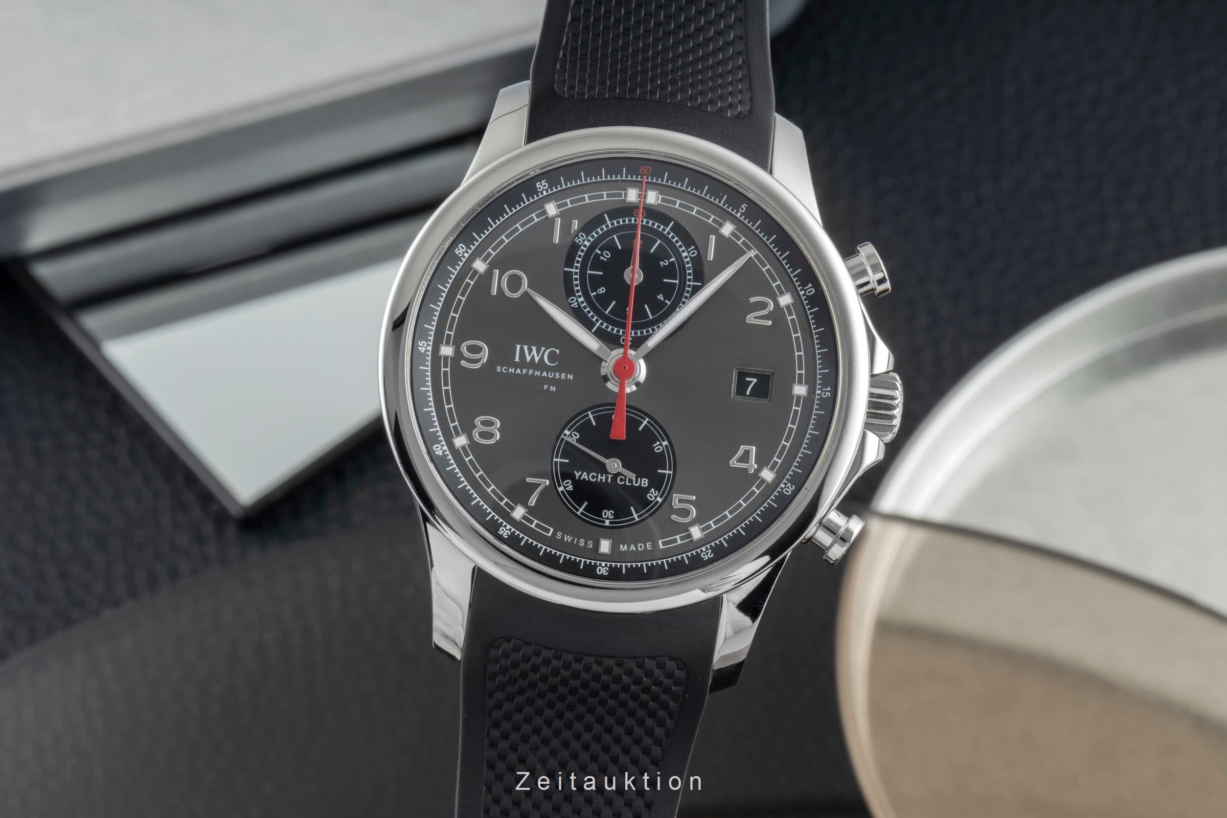 IWC Yachtclub cronografo acciaio automatismo orologio da uomo IW390503 LP: 12900EUR  [2505561]