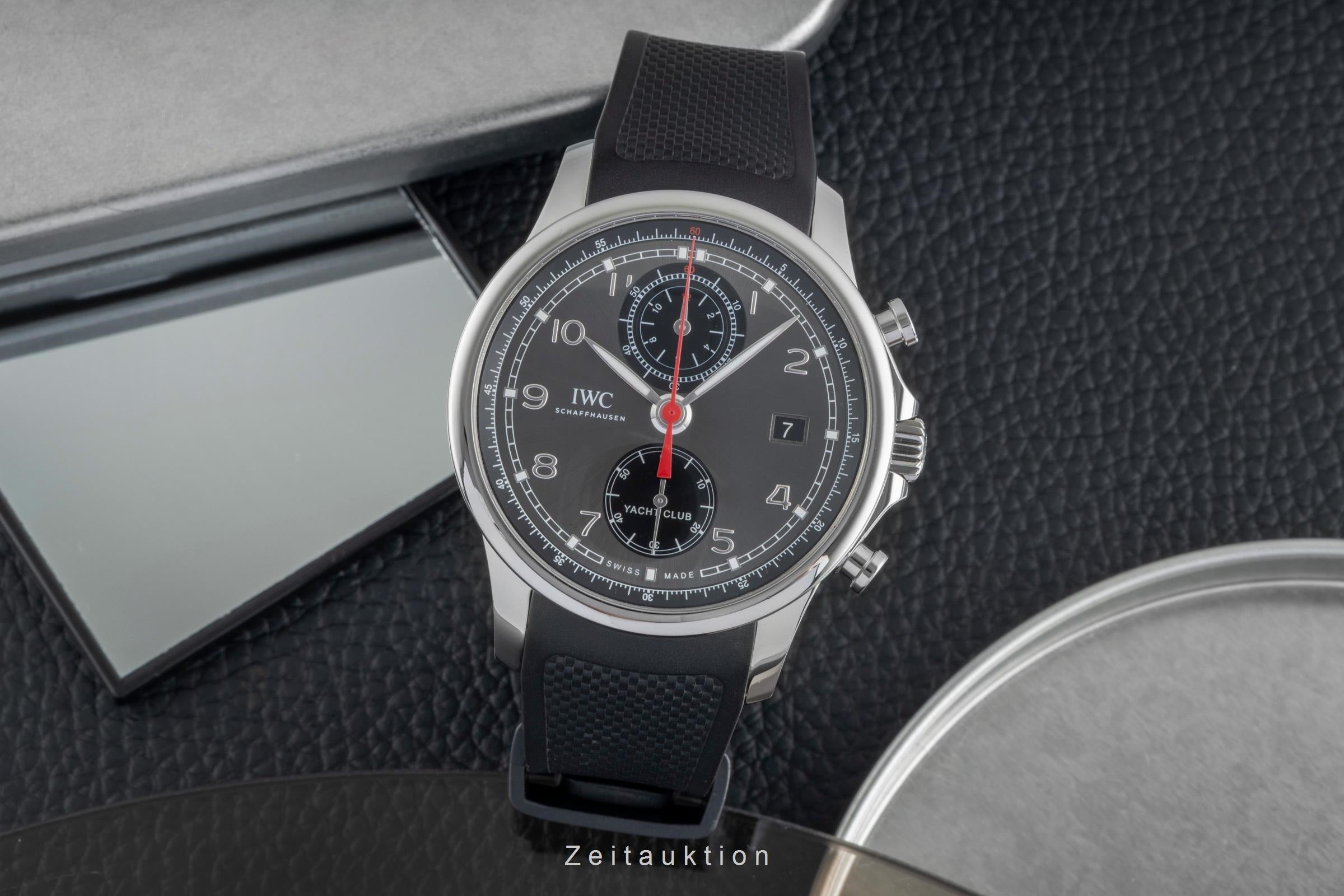 IWC Yachtclub cronografo acciaio automatismo orologio da uomo IW390503 LP: 12900EUR  [2505561]