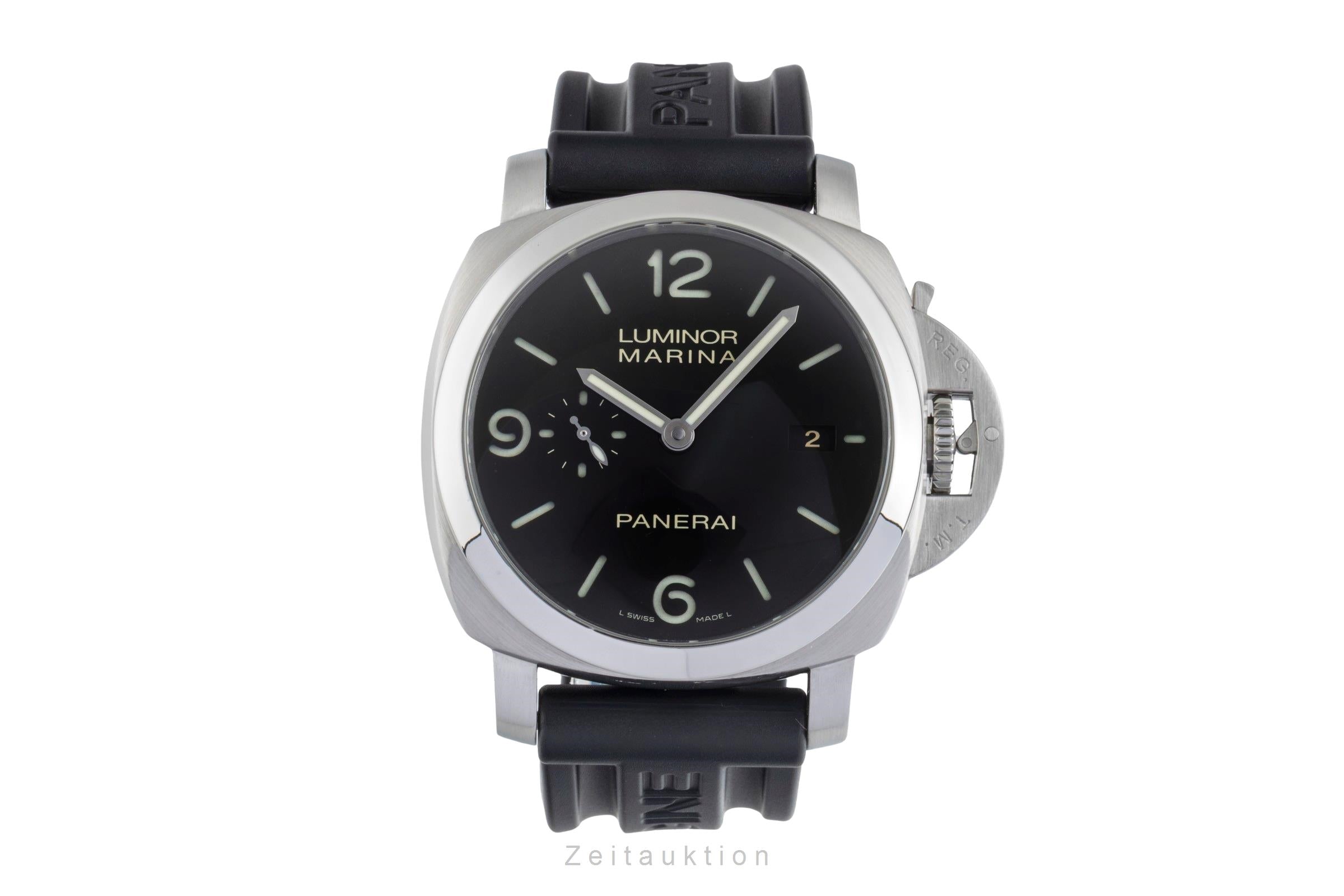 Panerai Luminor Marina acero automático reloj para caballeros PAM00312 LP: 8900EUR  [2505563]