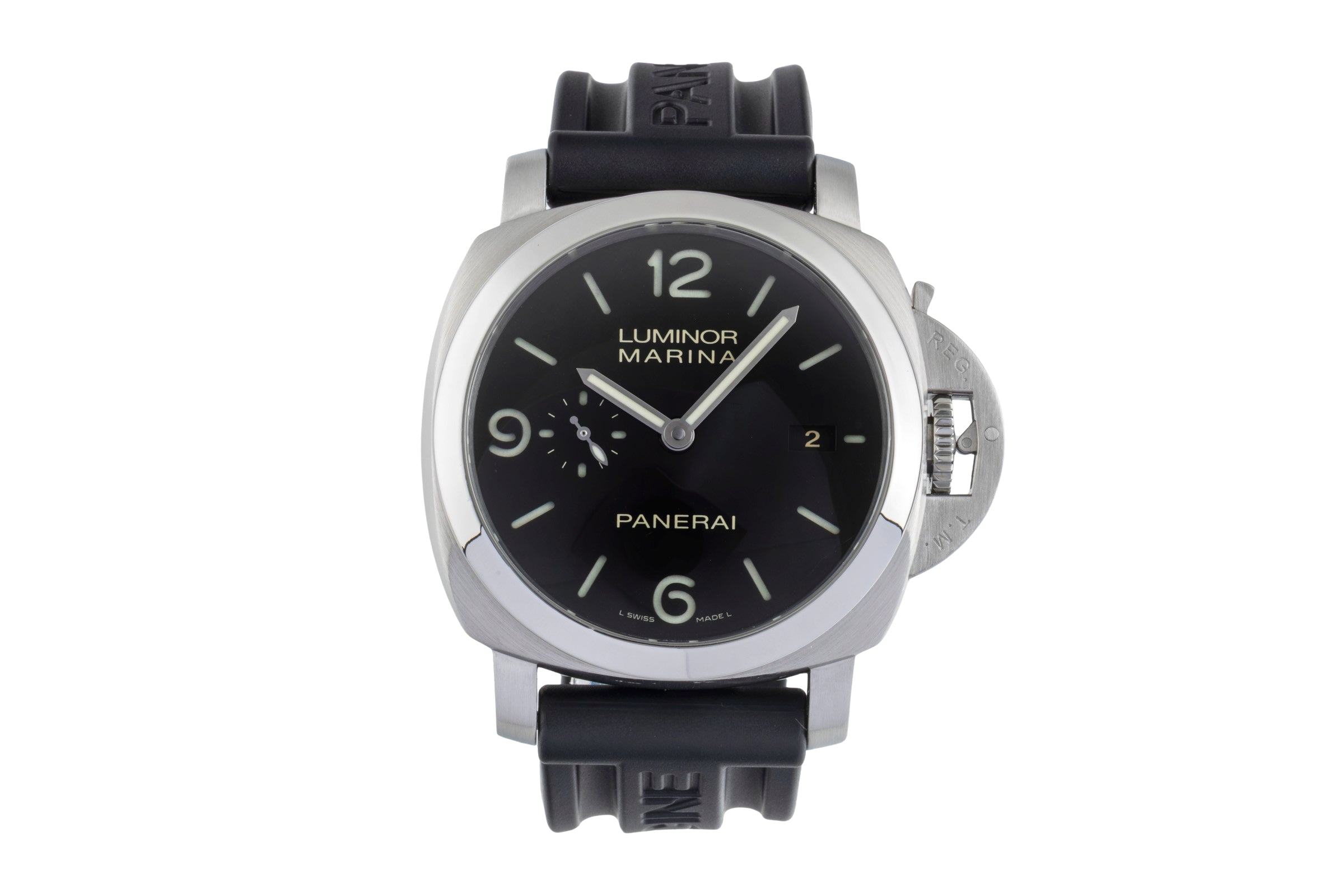 Panerai Luminor Marina steel automatic men's watch PAM00312 LP: 8900EUR  [2505563]