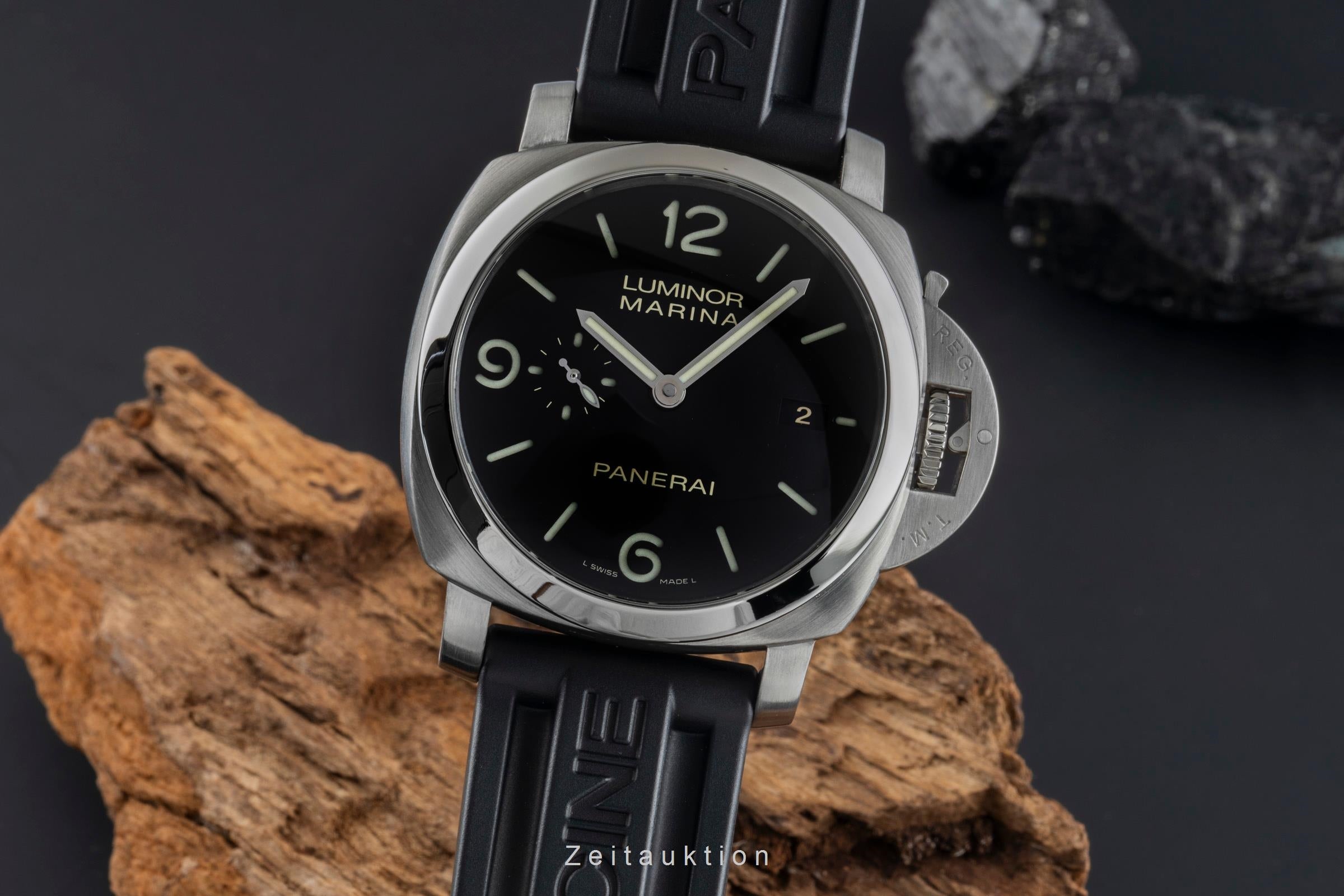 Panerai Luminor Marina steel automatic men's watch PAM00312 LP: 8900EUR  [2505563]