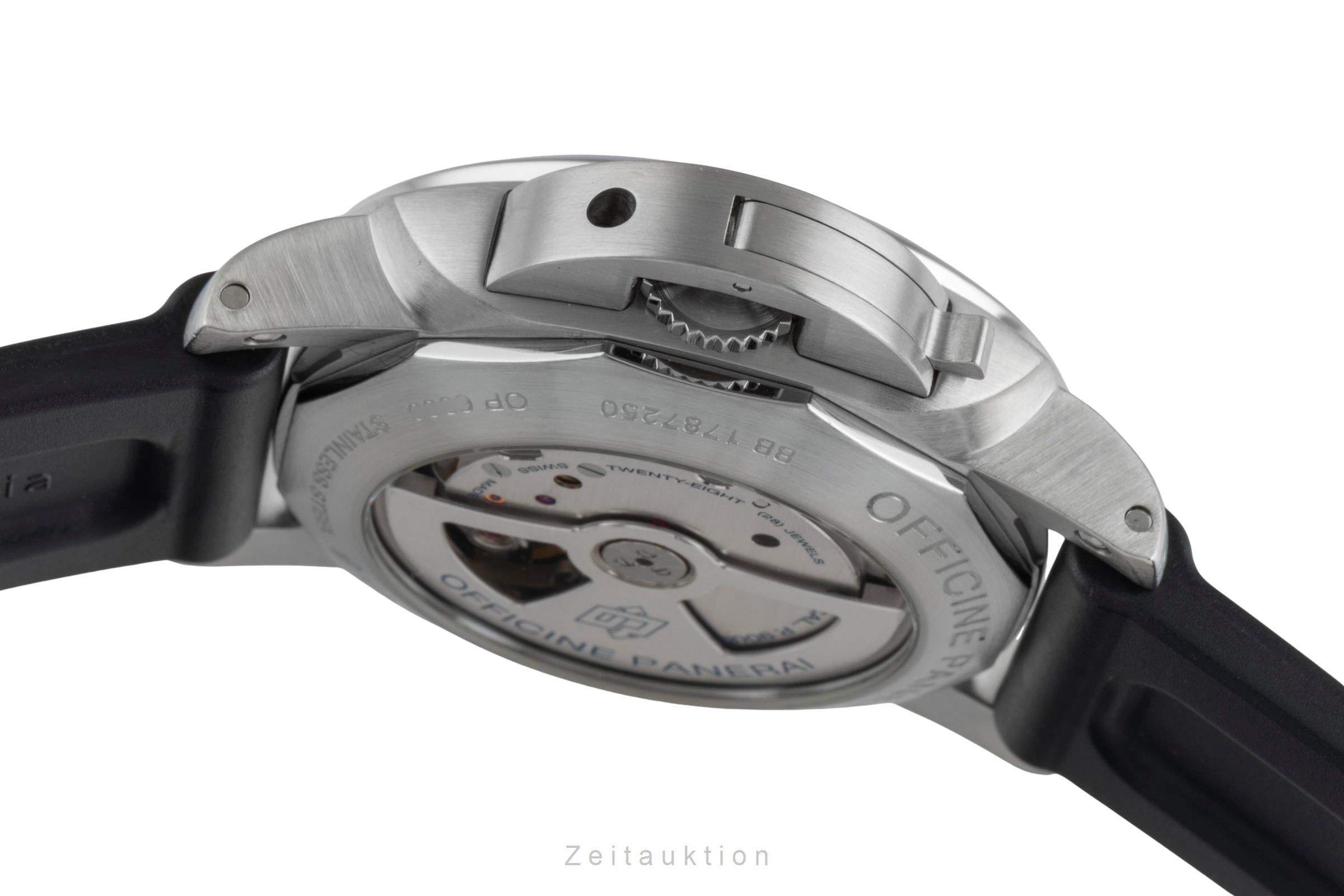 Panerai Luminor Marina acero automático reloj para caballeros PAM00312 LP: 8900EUR  [2505563]