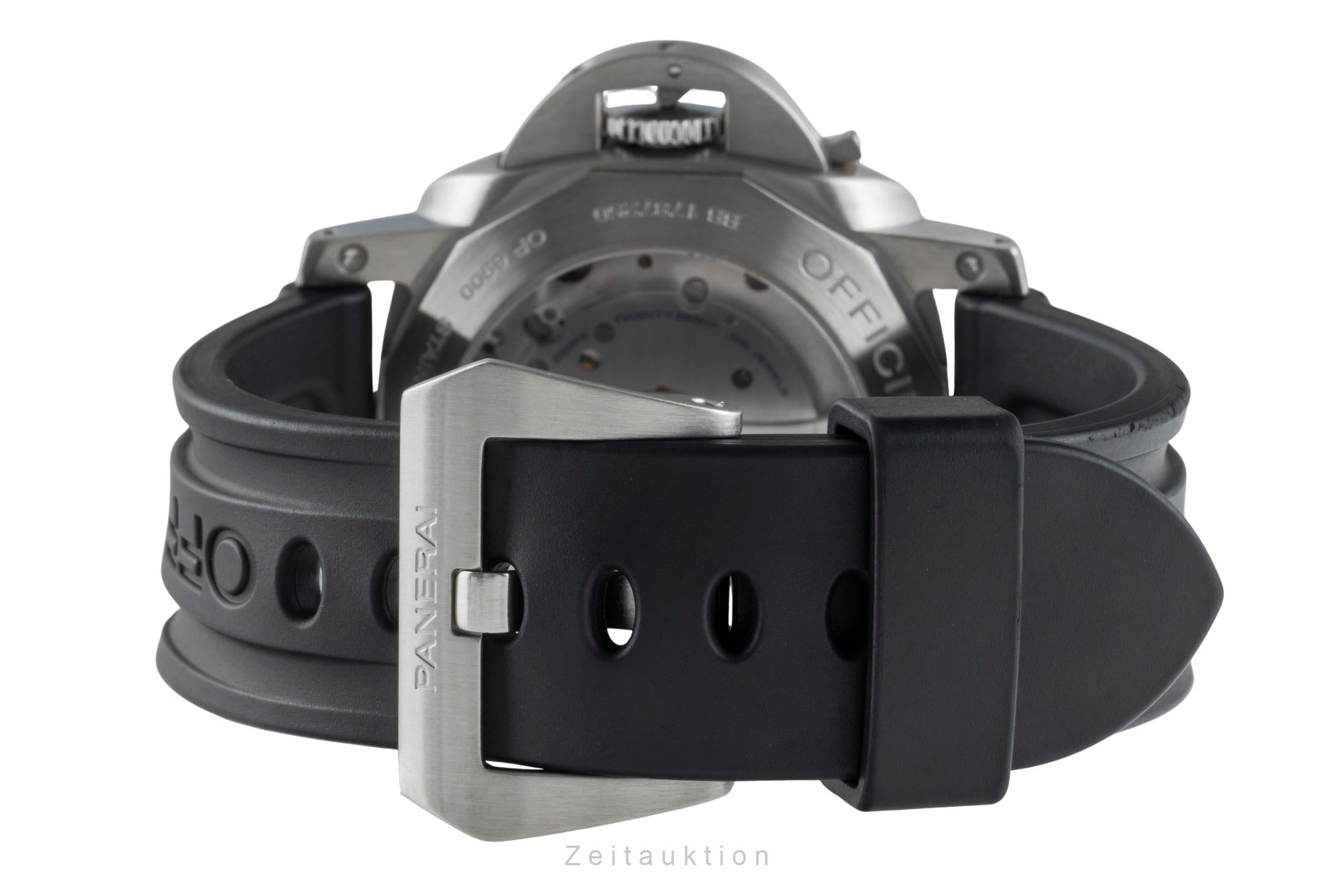 Panerai Luminor Marina acero automático reloj para caballeros PAM00312 LP: 8900EUR  [2505563]
