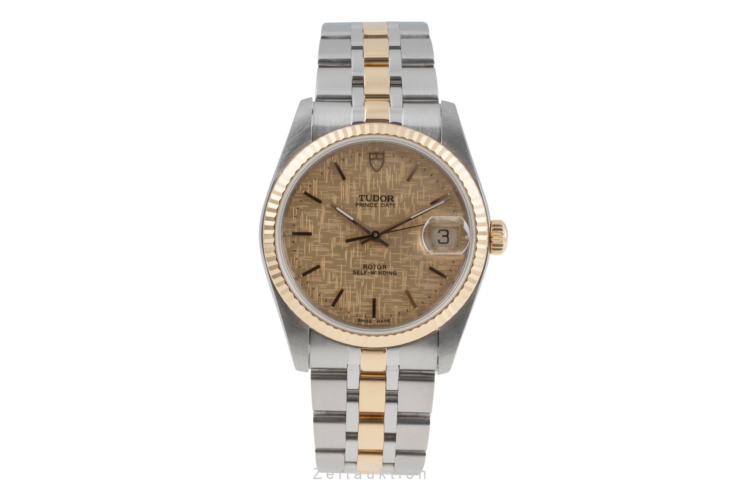 Tudor Prince Date steel / gold automatic men's watch 74033  [2505566]