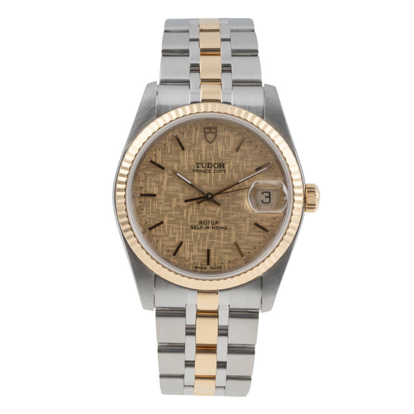 Tudor Prince Date steel / gold automatic men's watch 74033  [2505566]