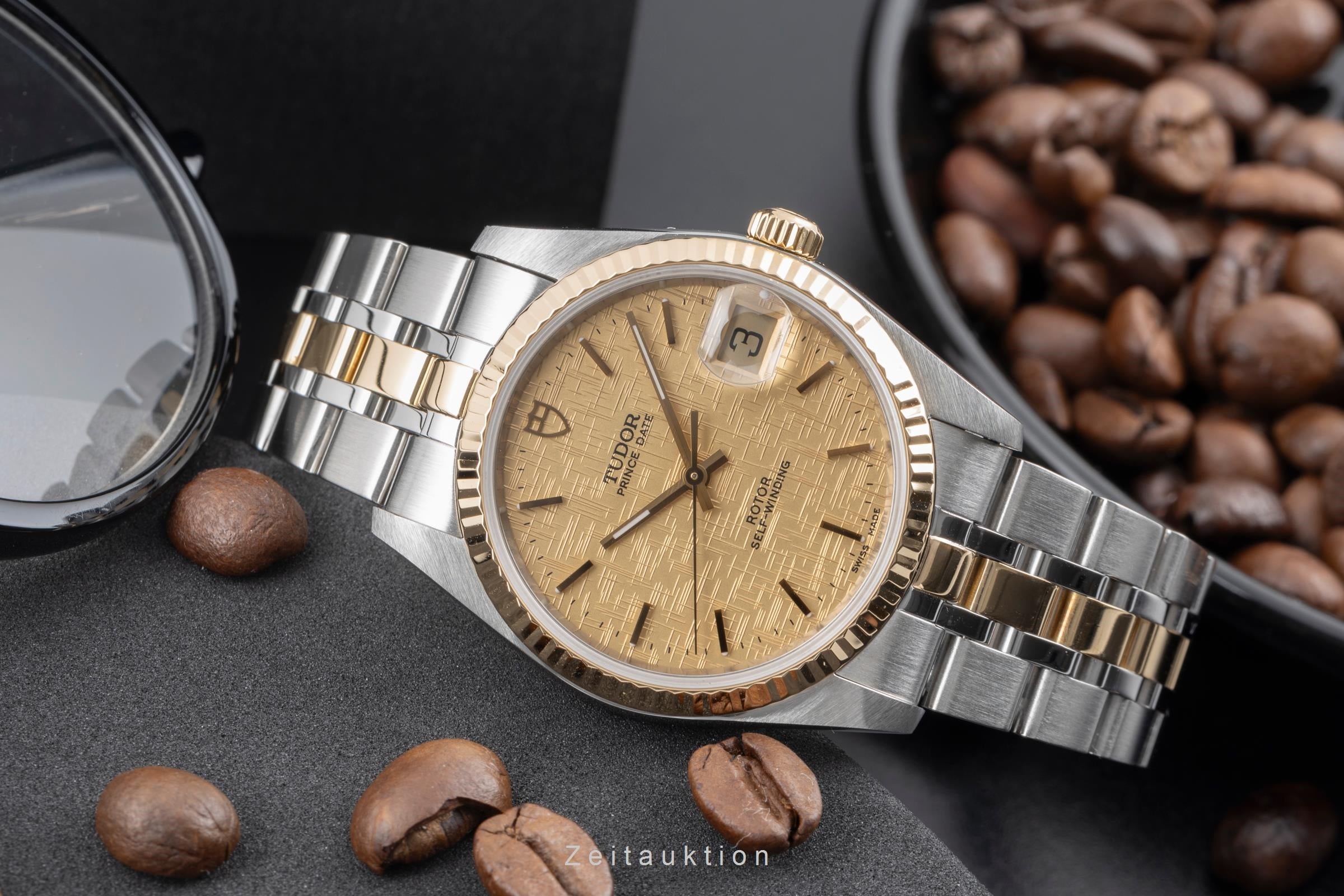 Tudor Prince Date steel / gold automatic men's watch 74033  [2505566]