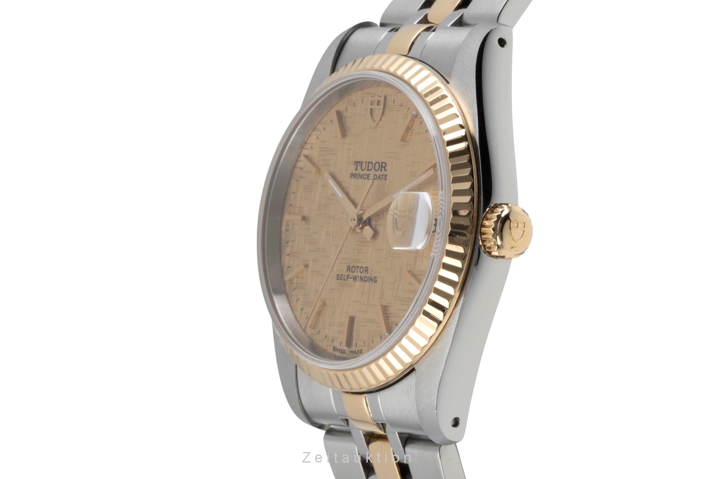Tudor Prince Date steel / gold automatic men's watch 74033  [2505566]