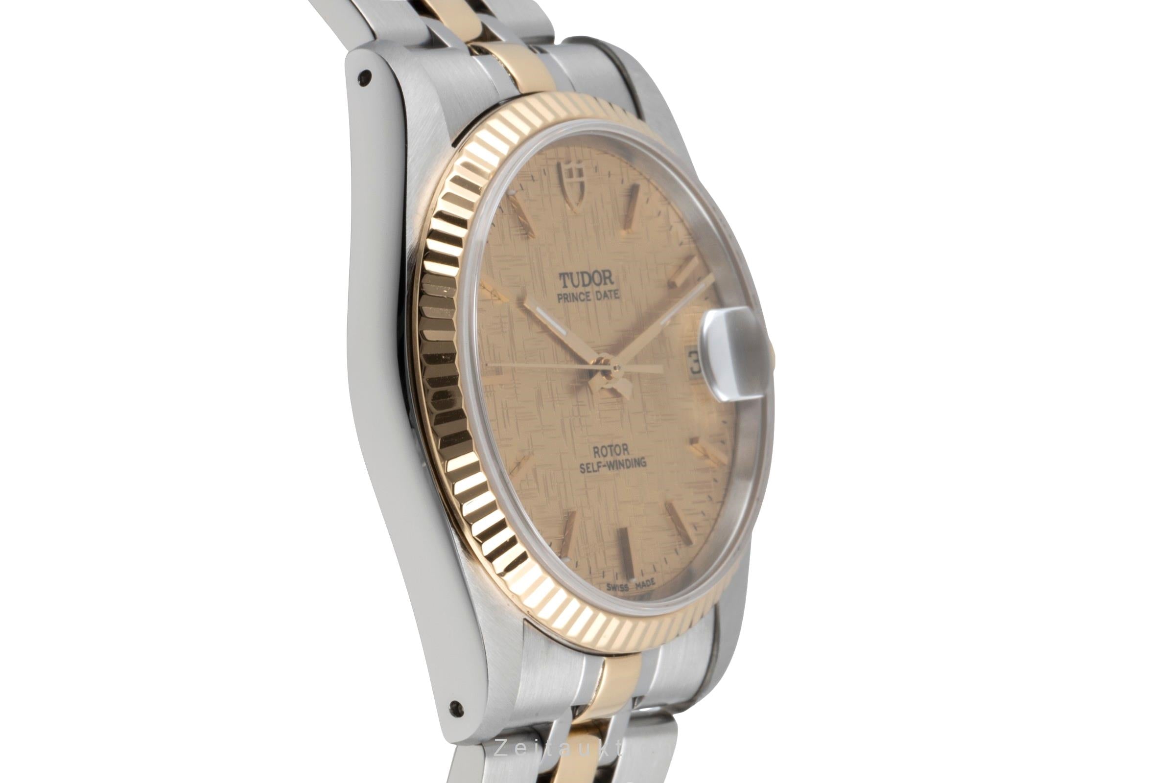 Tudor Prince Date steel / gold automatic men's watch 74033  [2505566]
