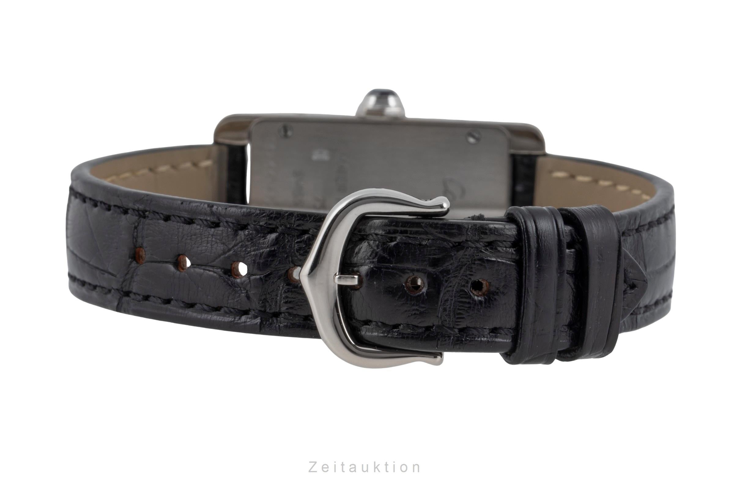 Cartier Tank Américaine or blanc 18 ct quartz montre pour femmes W2601956  [2505568]