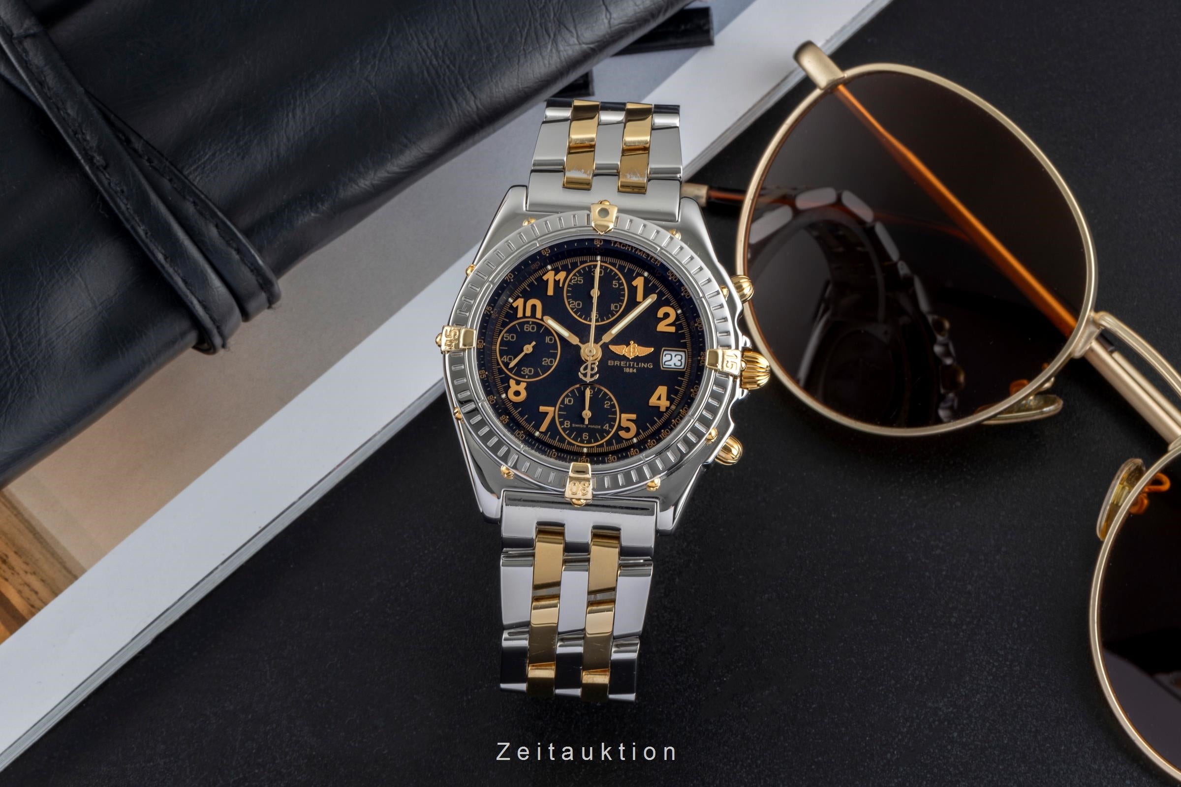 Breitling Chronomat cronógrafo acero / oro automático reloj para caballeros B13050.1  [2505572]