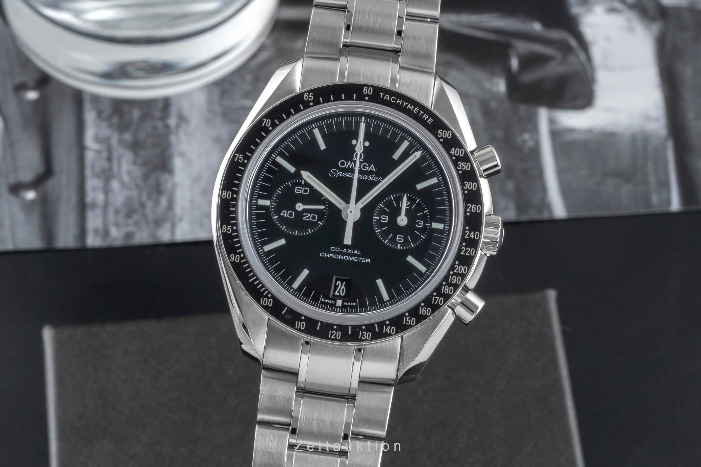 Omega Speedmaster chronograph steel automatic men's watch 311.30.44.51.01.002 LP: 10400EUR  [2505577]