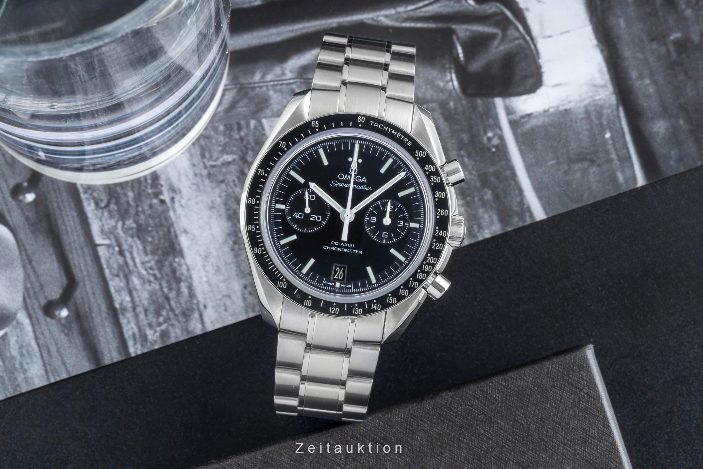 Omega Speedmaster chronograph steel automatic men's watch 311.30.44.51.01.002 LP: 10400EUR  [2505577]