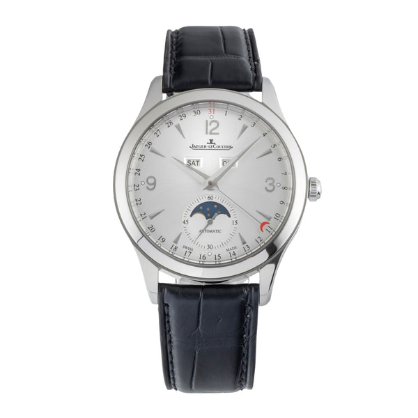 Jaeger LeCoultre Master Calendar steel automatic men's watch Q1558420  176.8.12.S  [2505578]