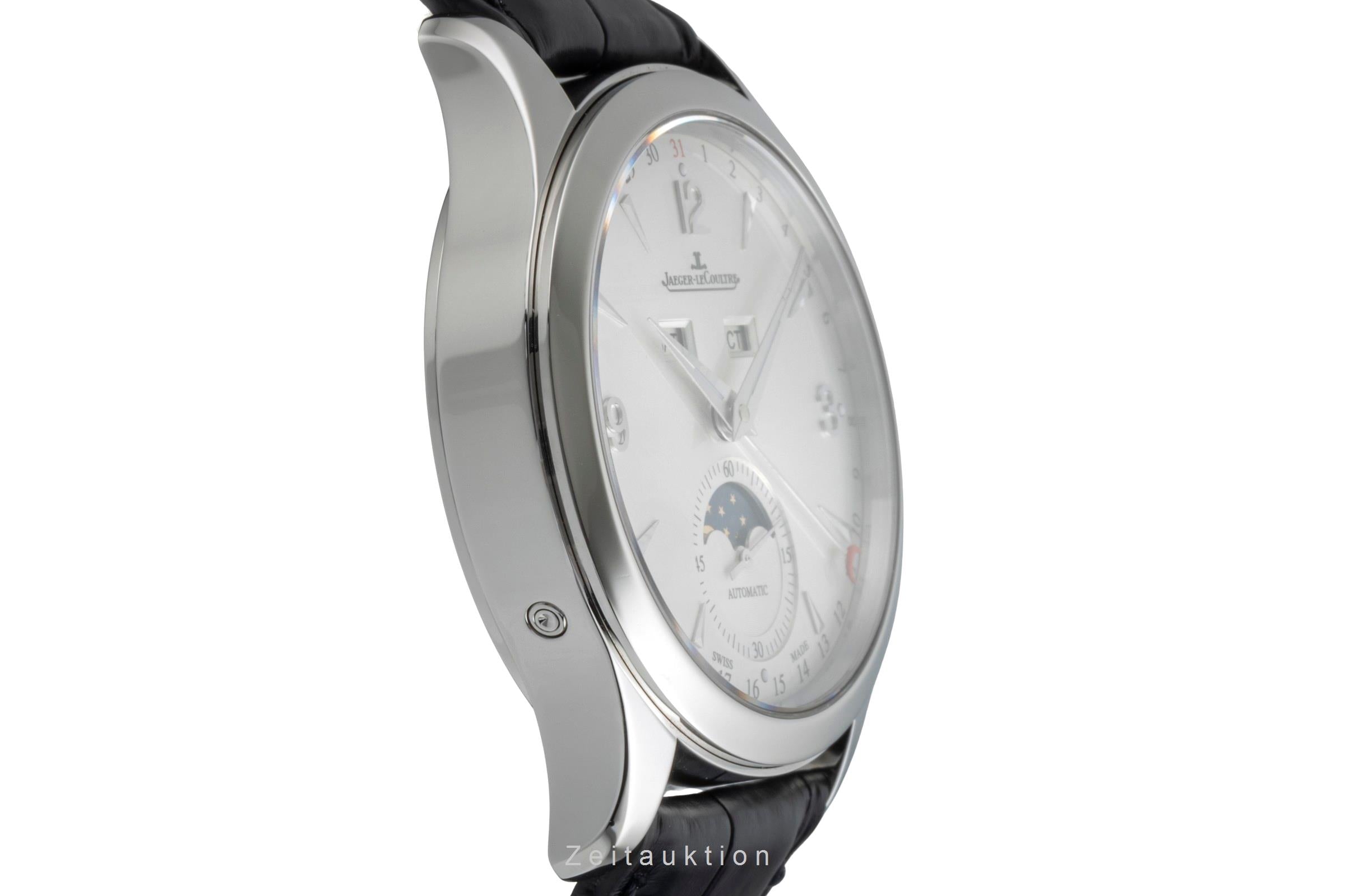 Jaeger LeCoultre Master Calendar steel automatic men's watch Q1558420  176.8.12.S  [2505578]