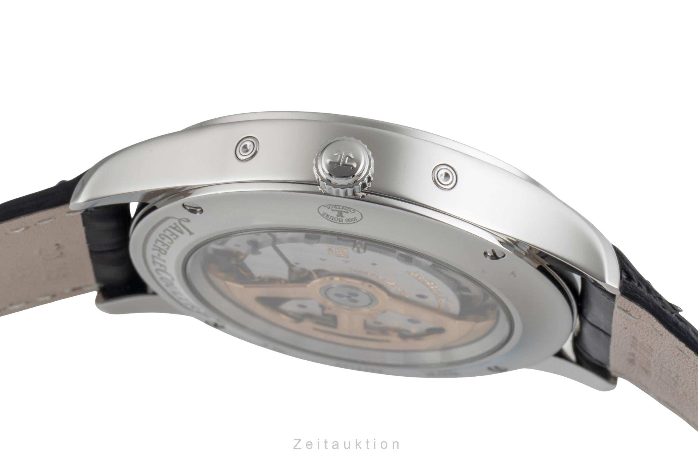 Jaeger LeCoultre Master Calendar steel automatic men's watch Q1558420  176.8.12.S  [2505578]
