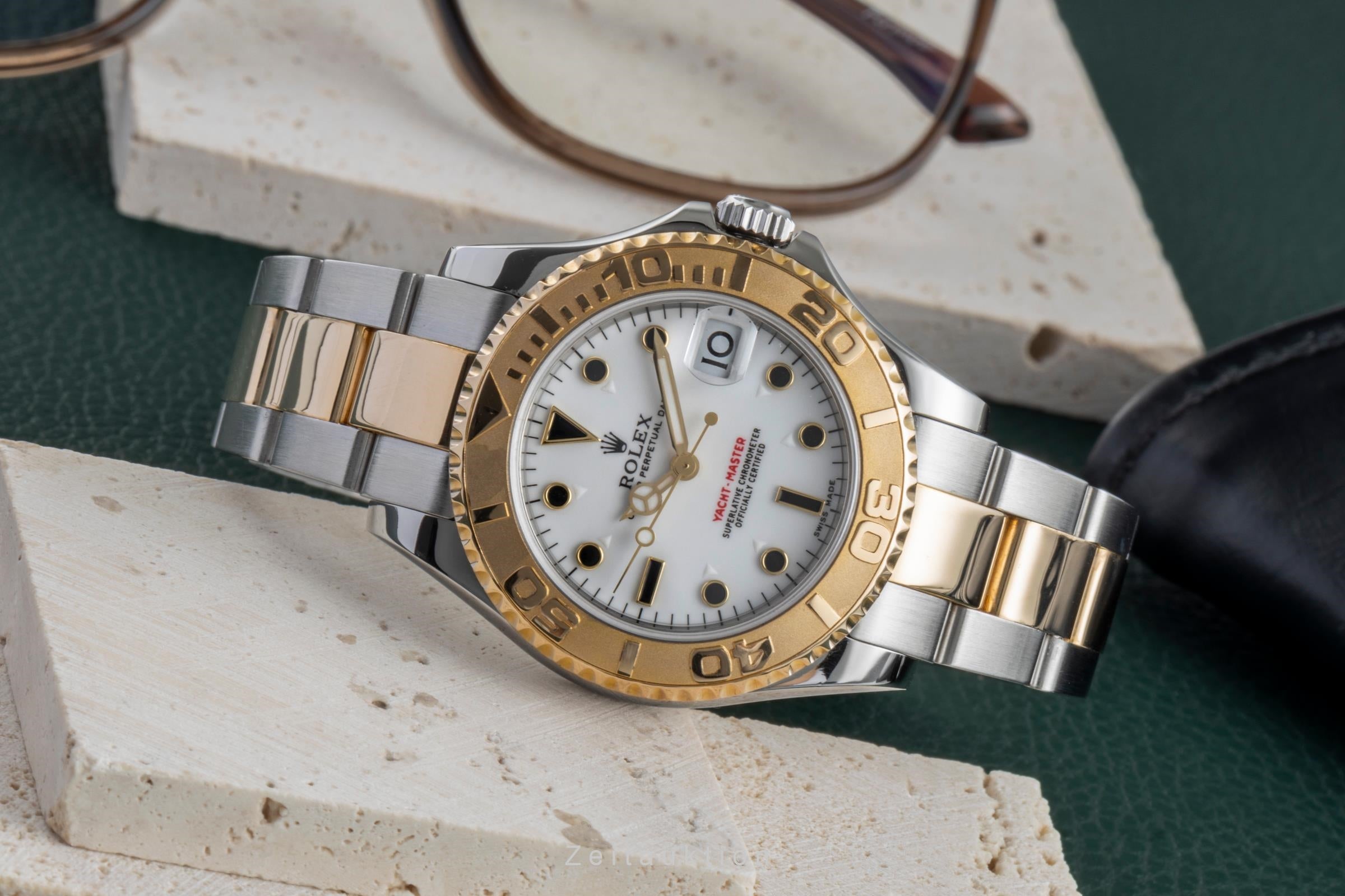 Rolex Yacht-Master acero / oro automático reloj para caballeros 168623 LP: 16000EUR  [2505579]