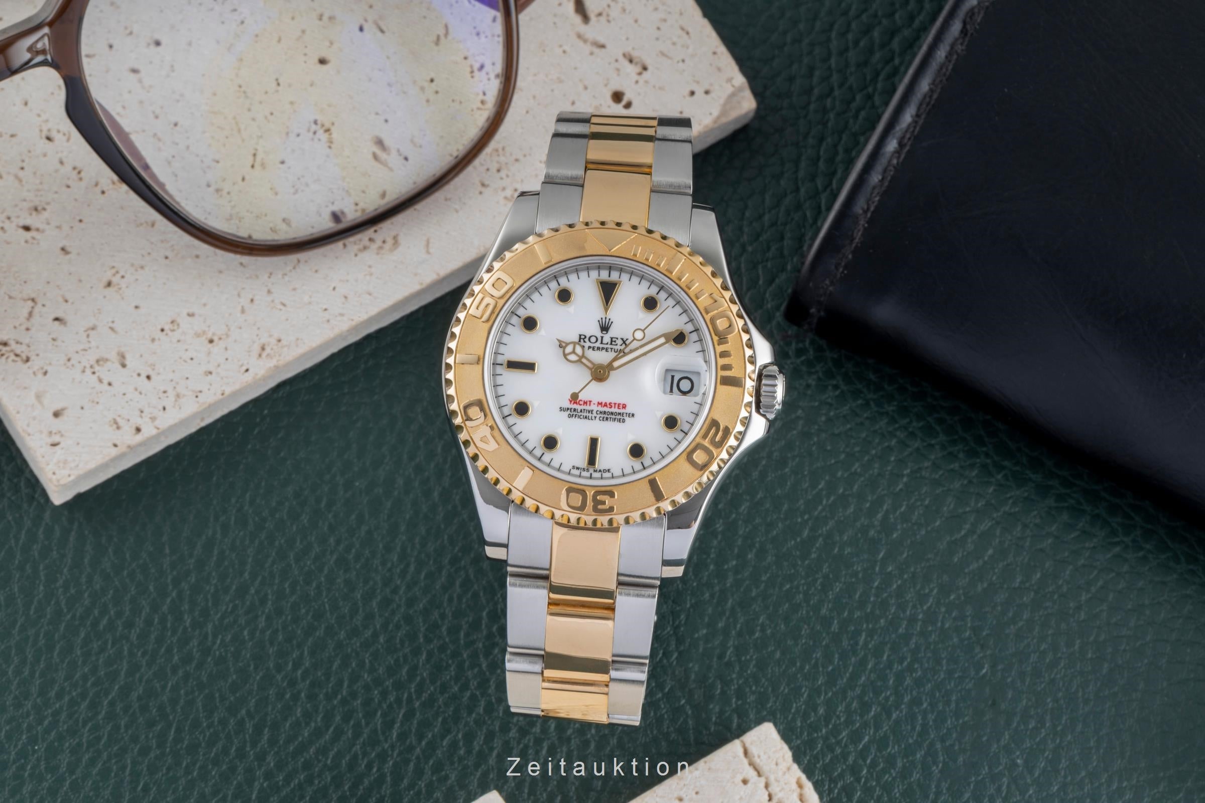 Rolex Yacht-Master acero / oro automático reloj para caballeros 168623 LP: 16000EUR  [2505579]