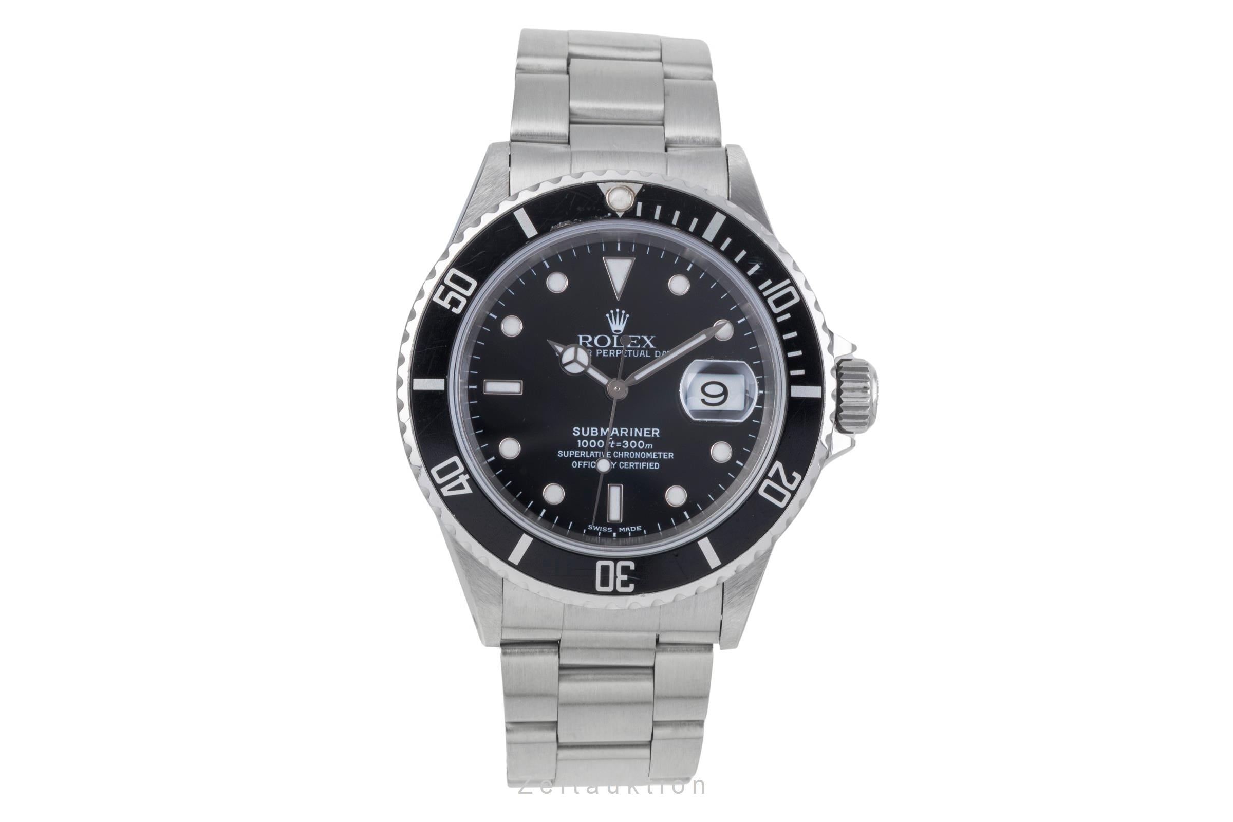 Rolex Submariner acier automatique montre pour hommes 16610  [2505580]