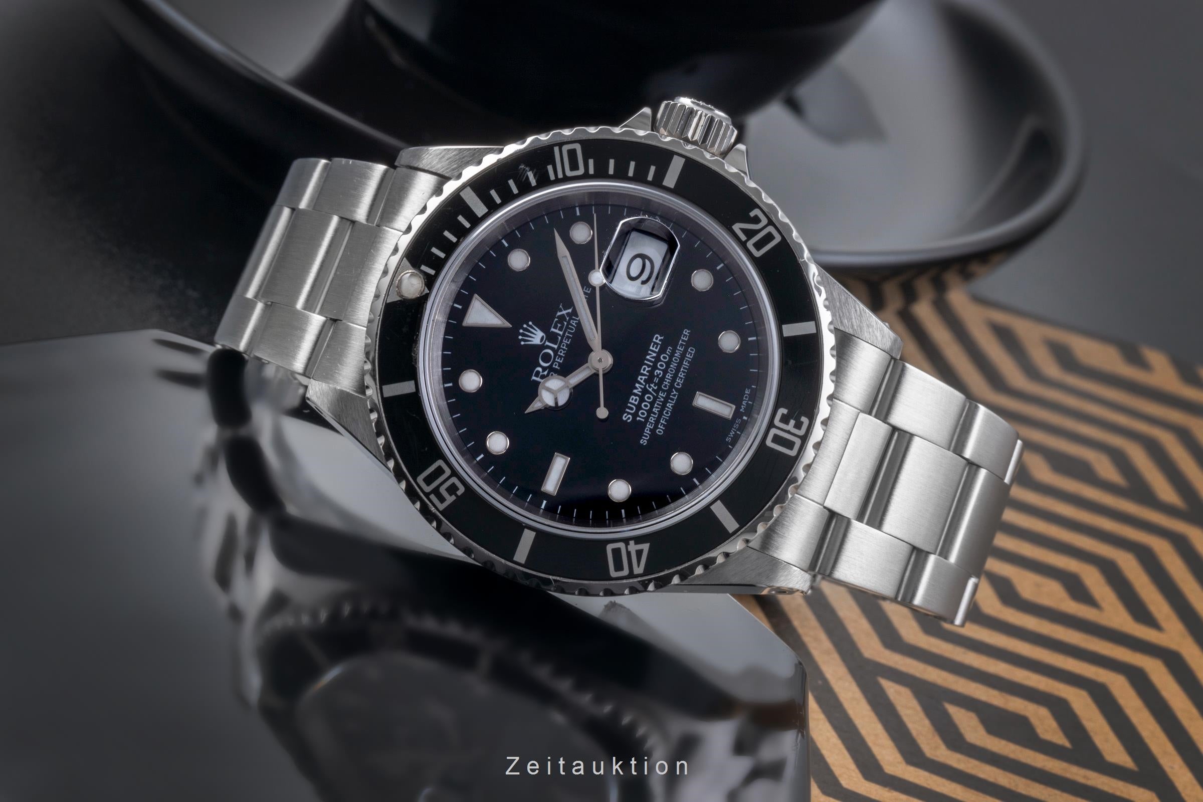 Rolex Submariner acier automatique montre pour hommes 16610  [2505580]
