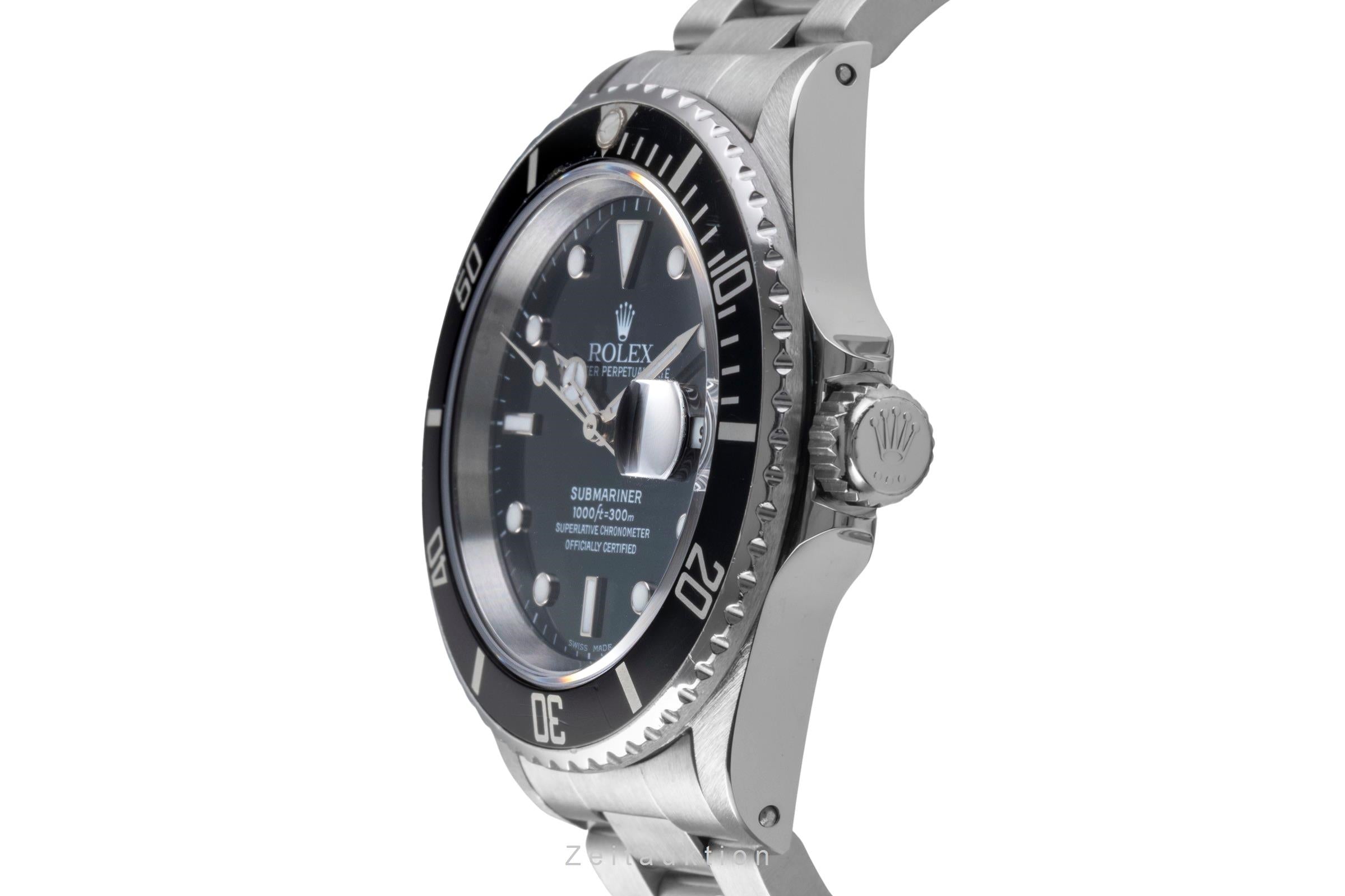 Rolex Submariner acier automatique montre pour hommes 16610  [2505580]