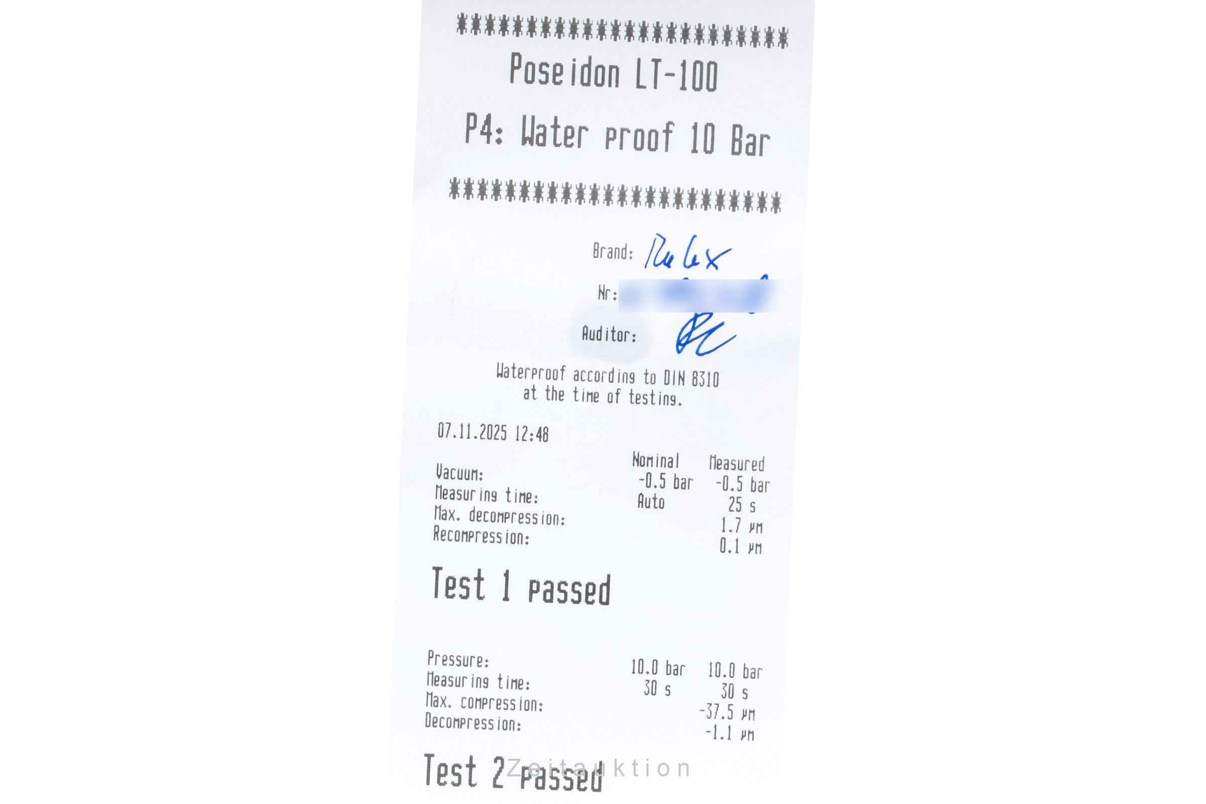 Rolex Submariner acier automatique montre pour hommes 16610  [2505580]