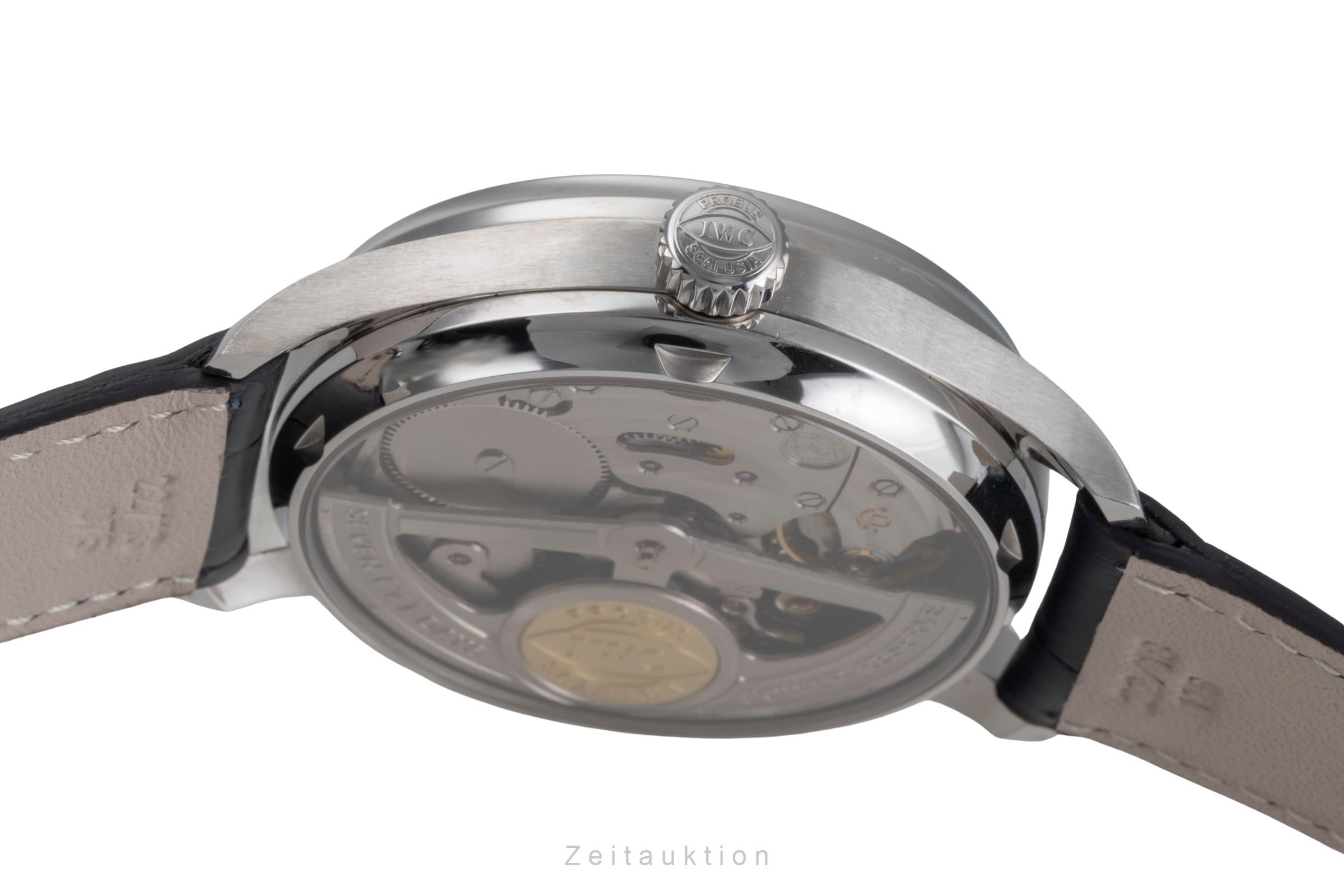 IWC Portugieser acciaio automatismo orologio da uomo IW500107 LP: 14000EUR  [2505581]